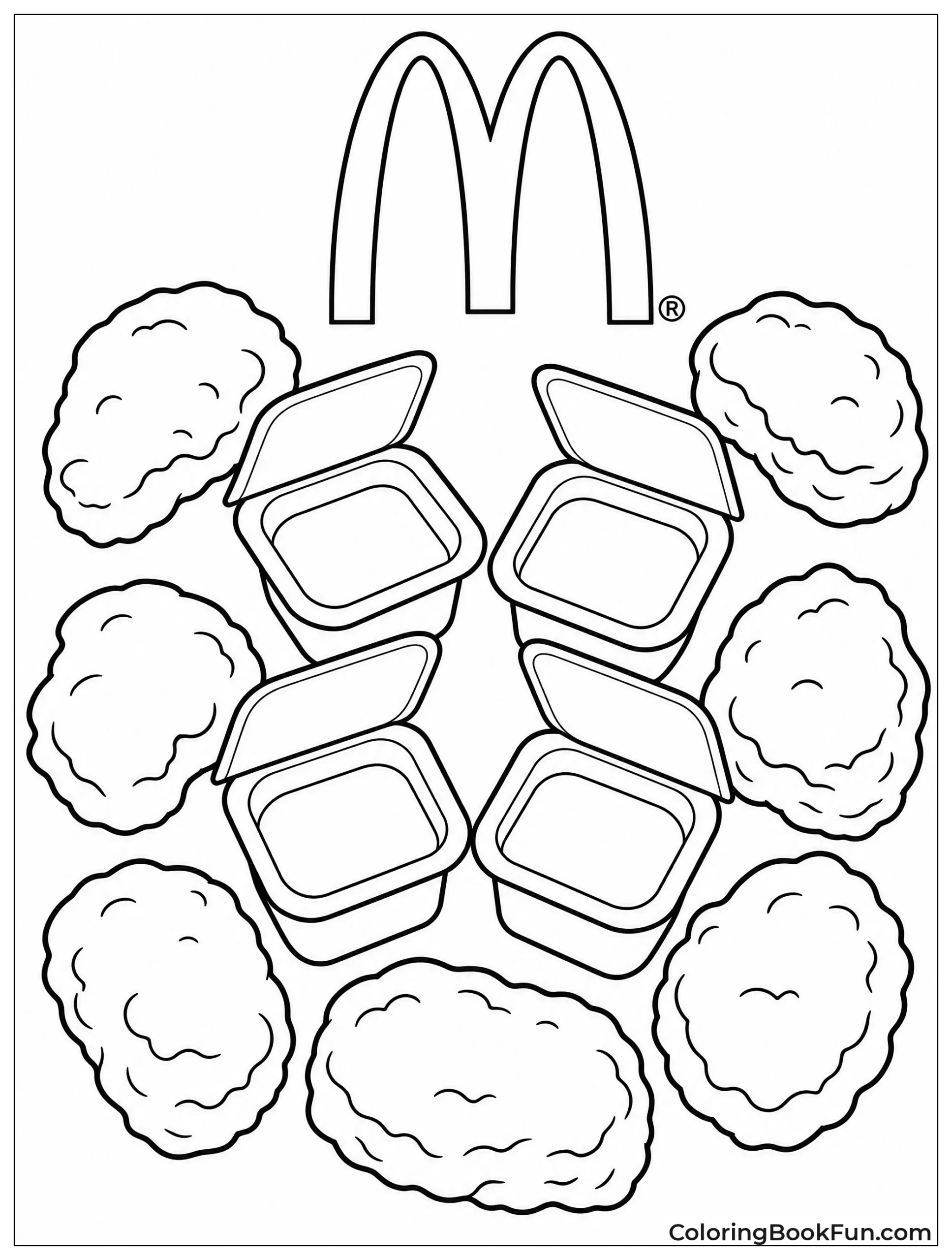 Sauces Surround Ready Nuggets