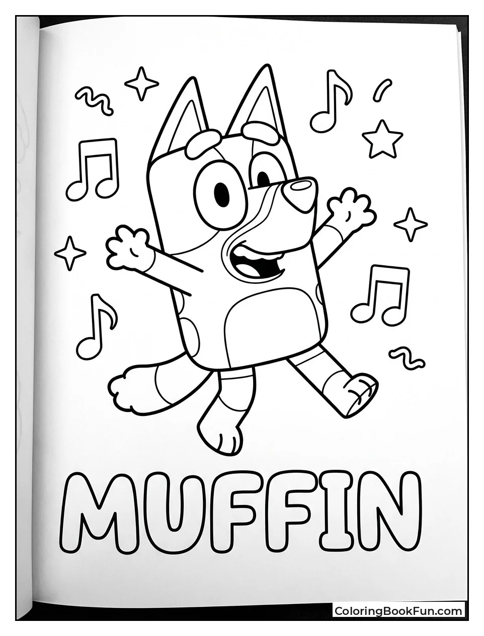 Muffin Doing a Happy Dance
