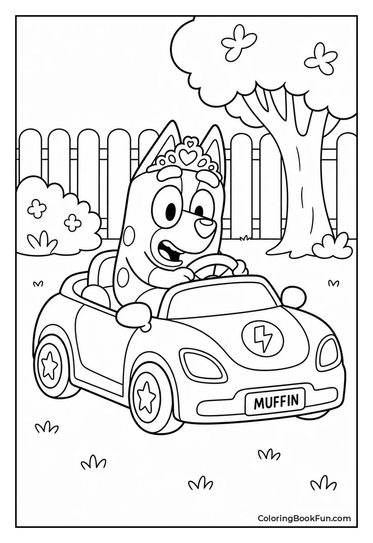Muffin Driving Toy Car