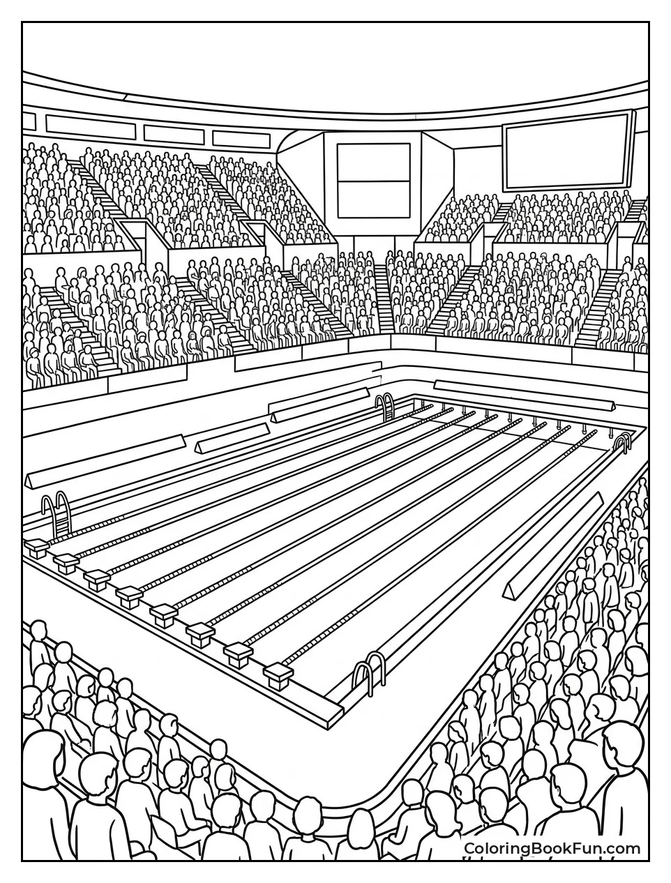 Big Olympic Swimming Pool