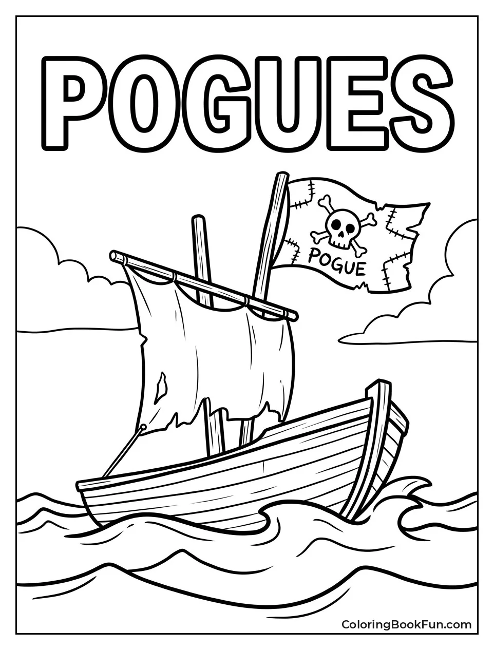 Pogue Flag Waving High