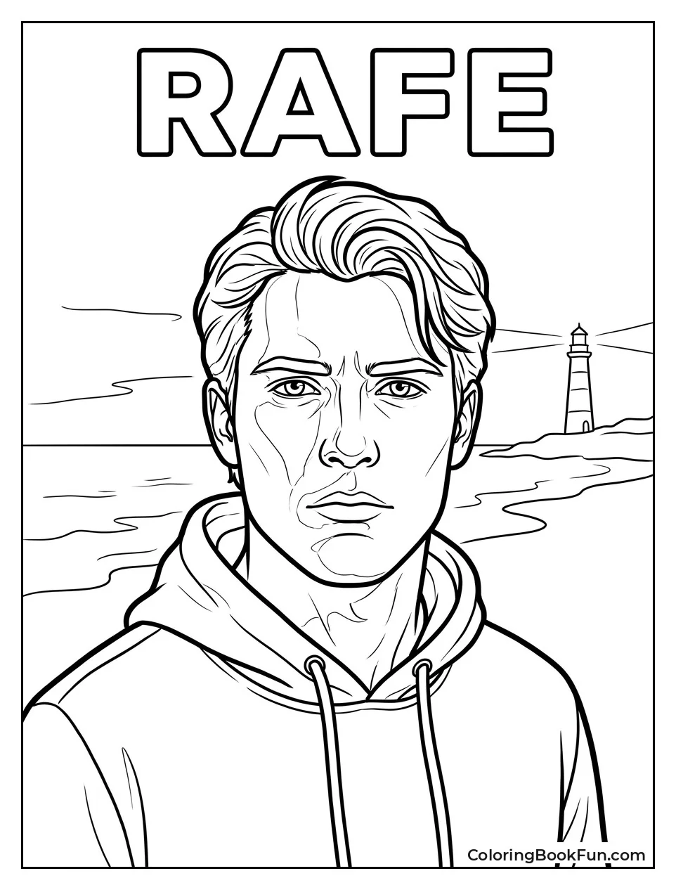 Rafe with Serious Look