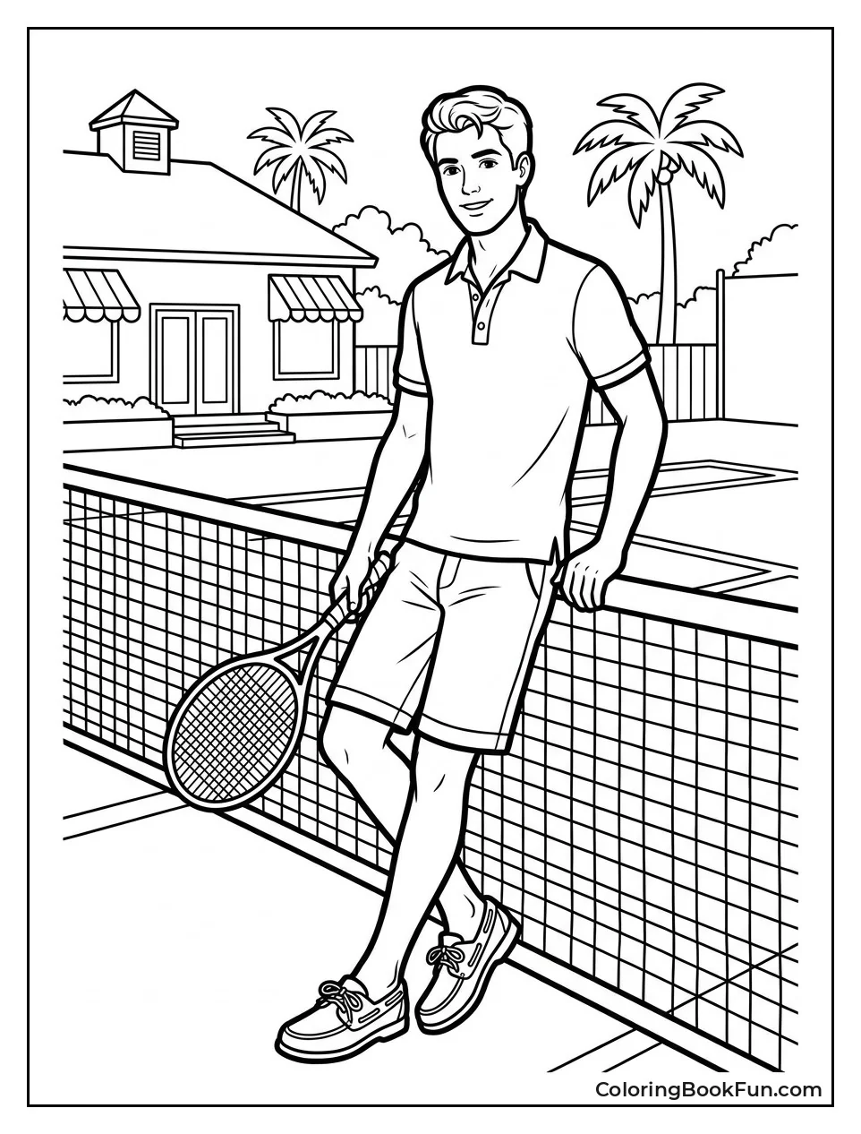 Topper at Tennis Court
