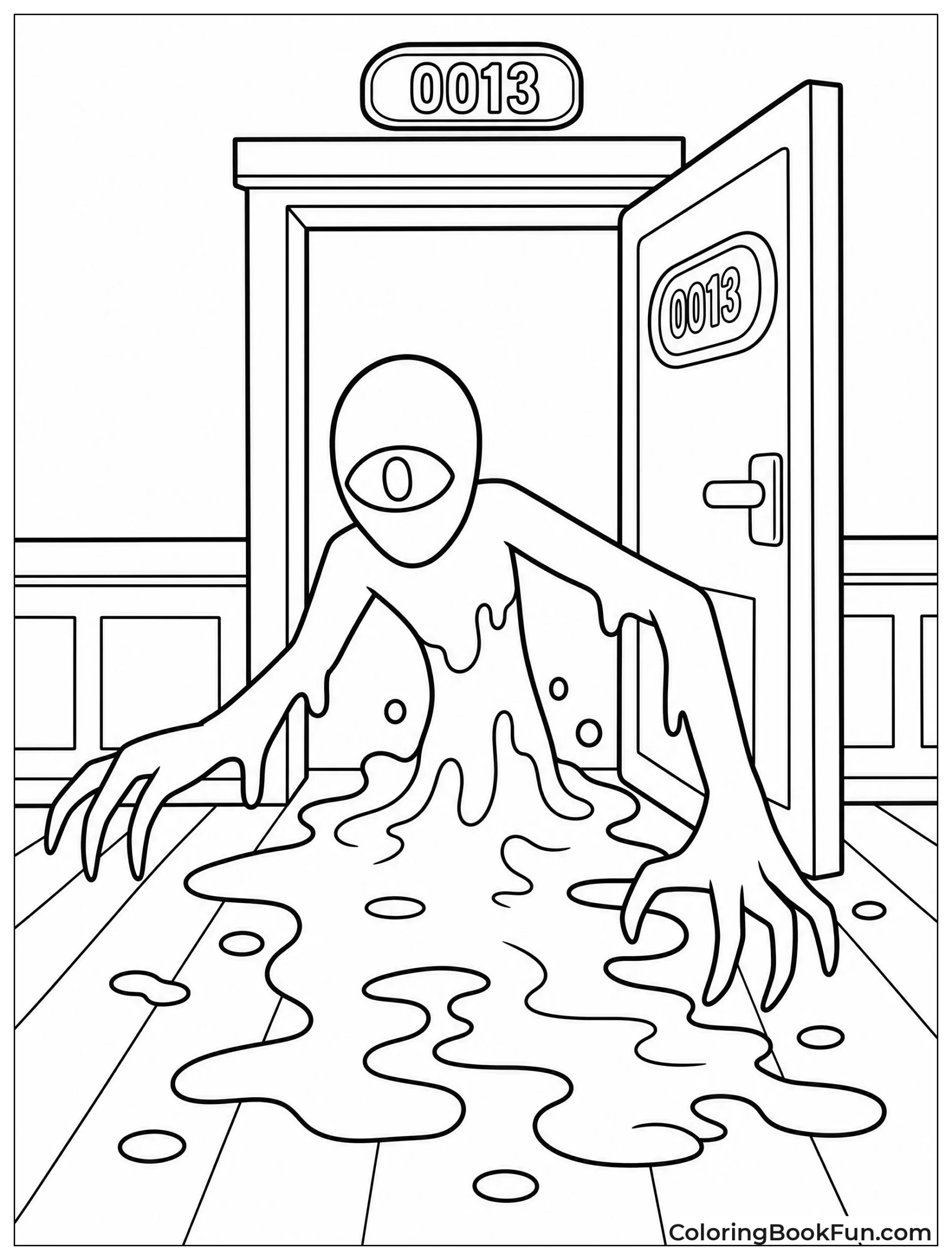 Seek Emerging from Black Goo