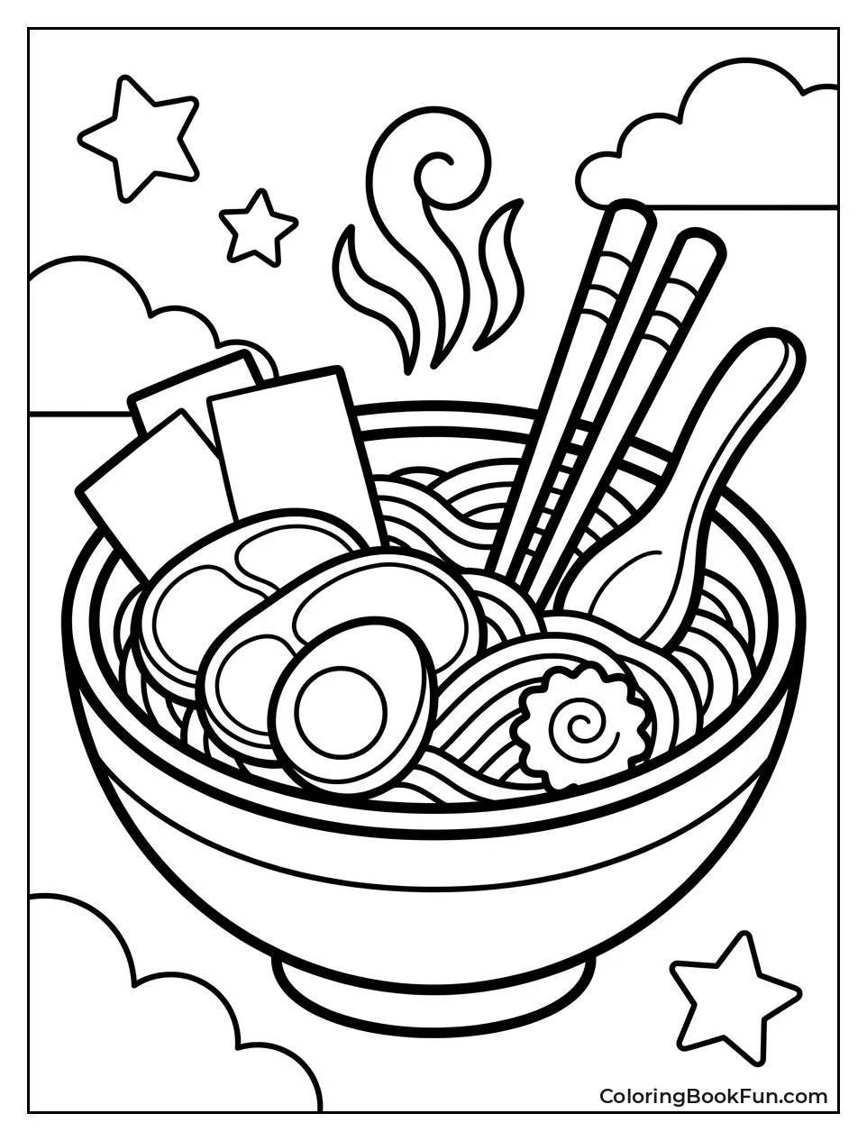 Simple Ramen Bowl for Kids