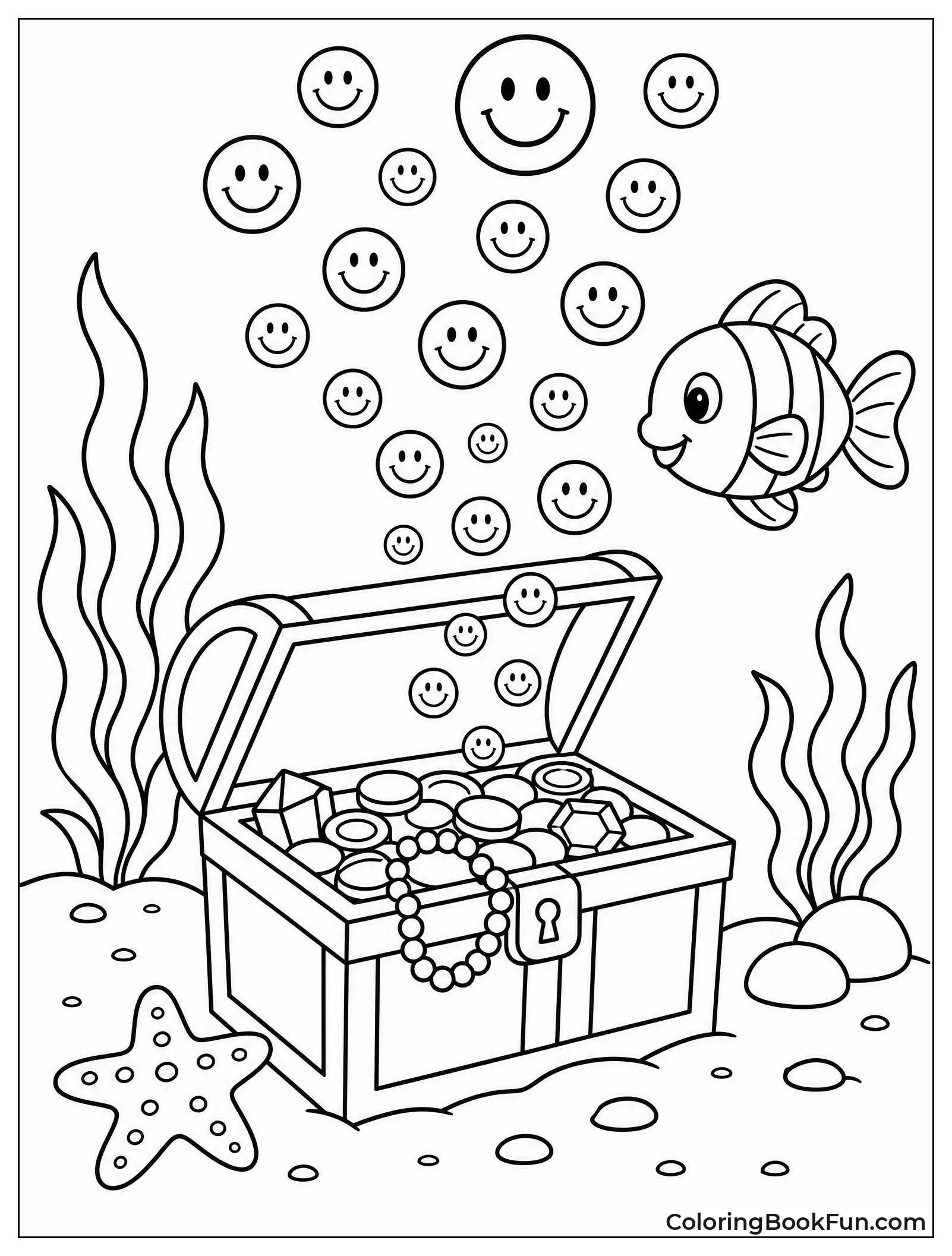 Bubbles Shaped Like Tiny Smileys