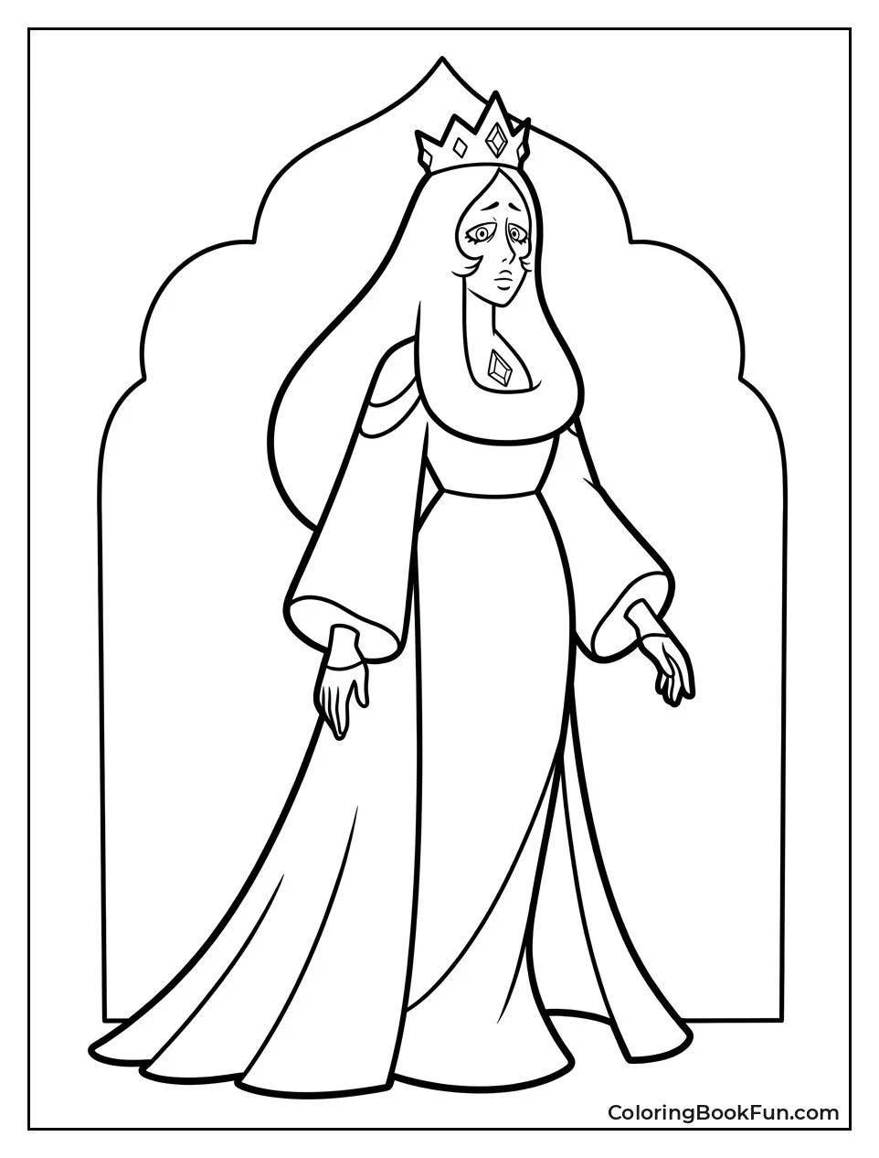 Blue Diamond in Flowing Robes