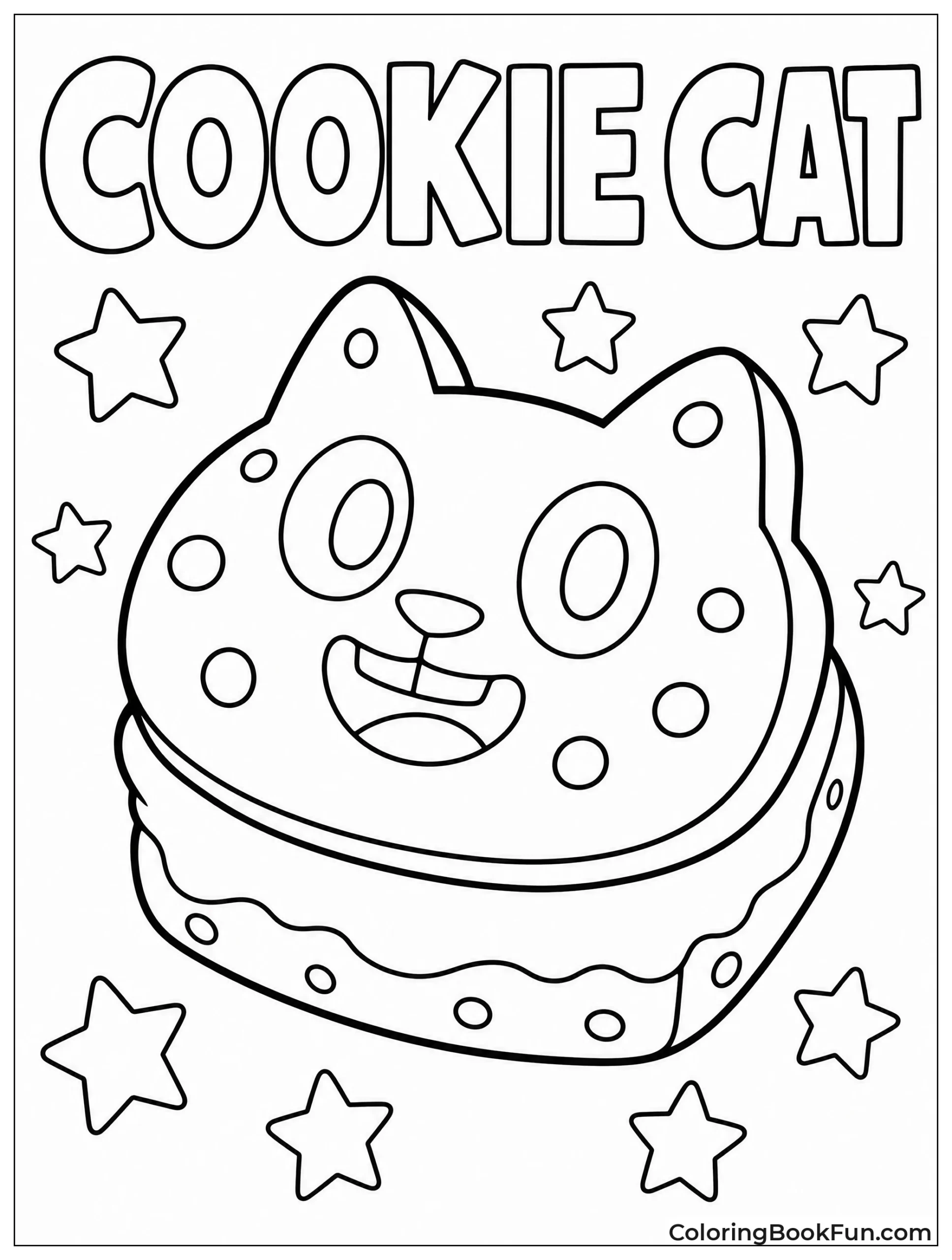 Cookie Cat Ice Cream Sandwich
