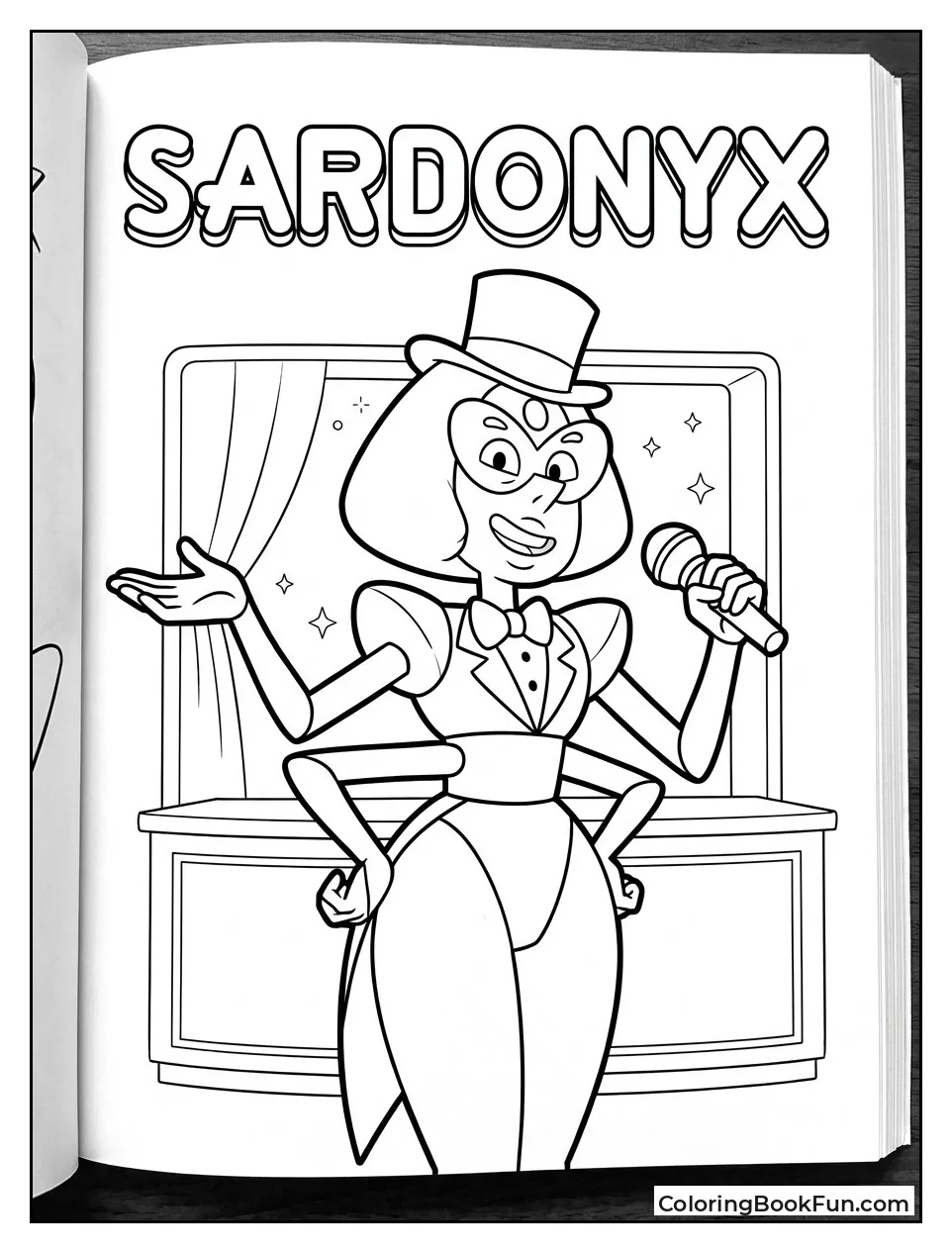 Sardonyx Hosting a Talk Show