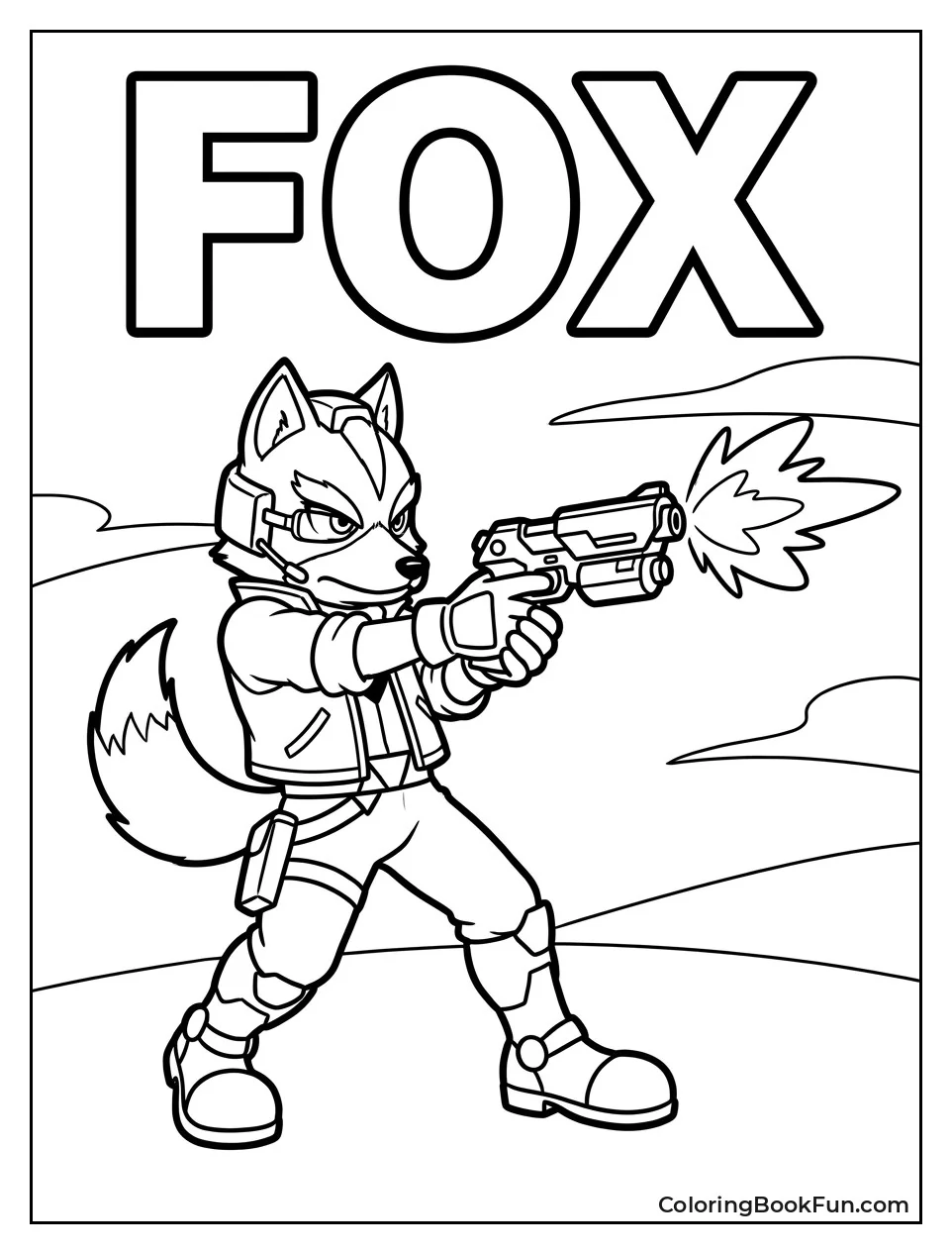 Fox Fires His Star Blaster