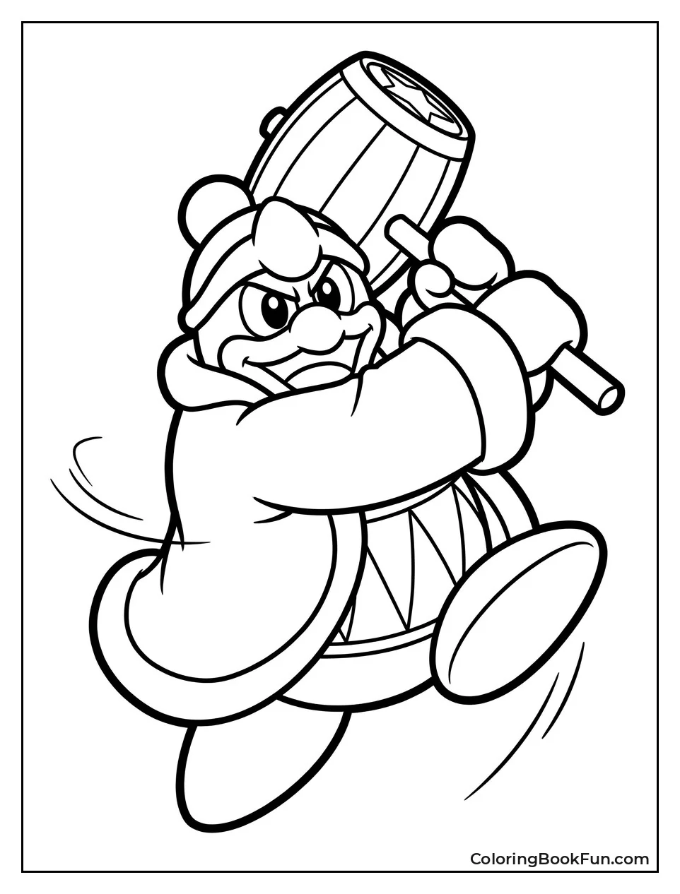 King Dedede Swings His Big Hammer