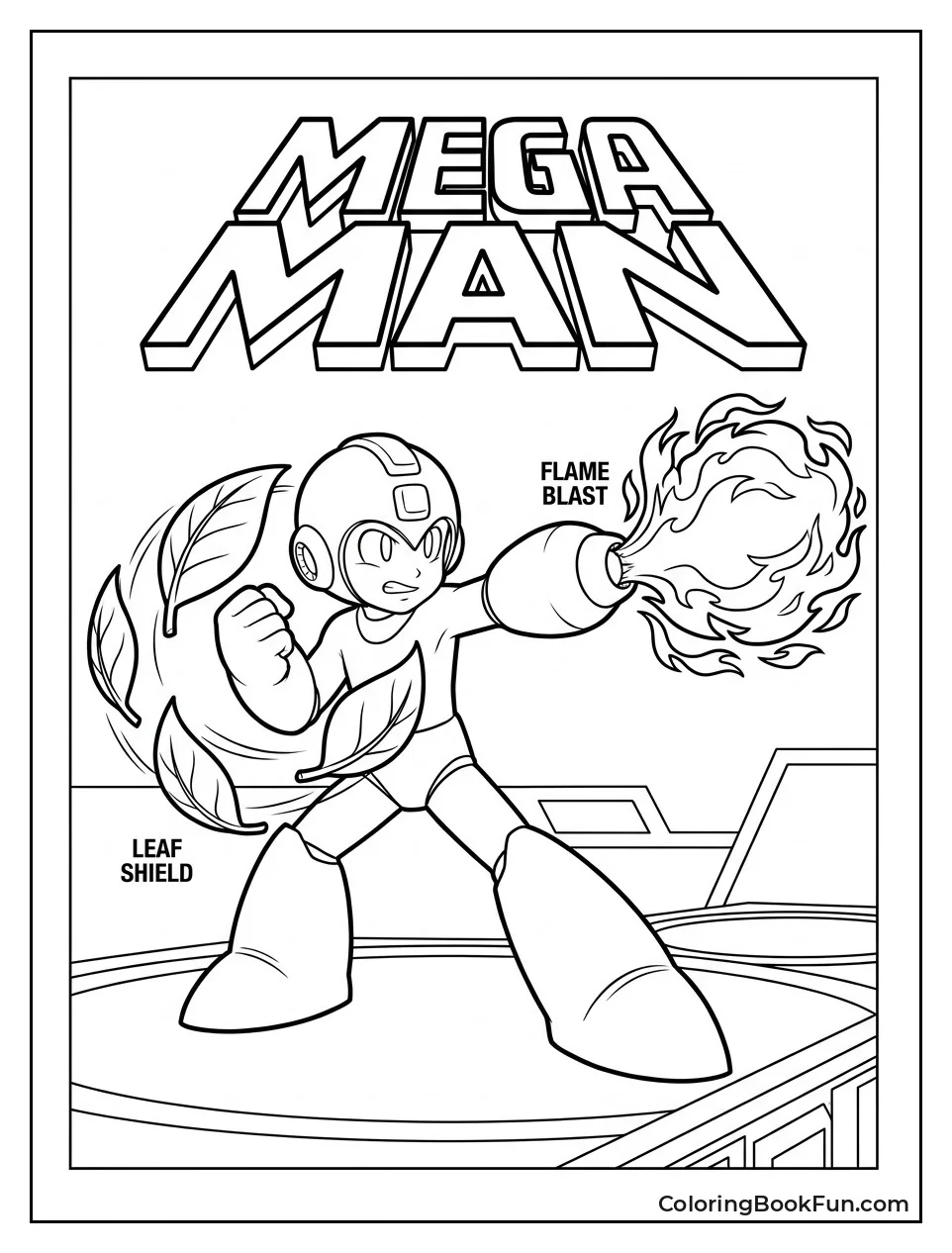 Mega Man Shows Many Arm Cannons