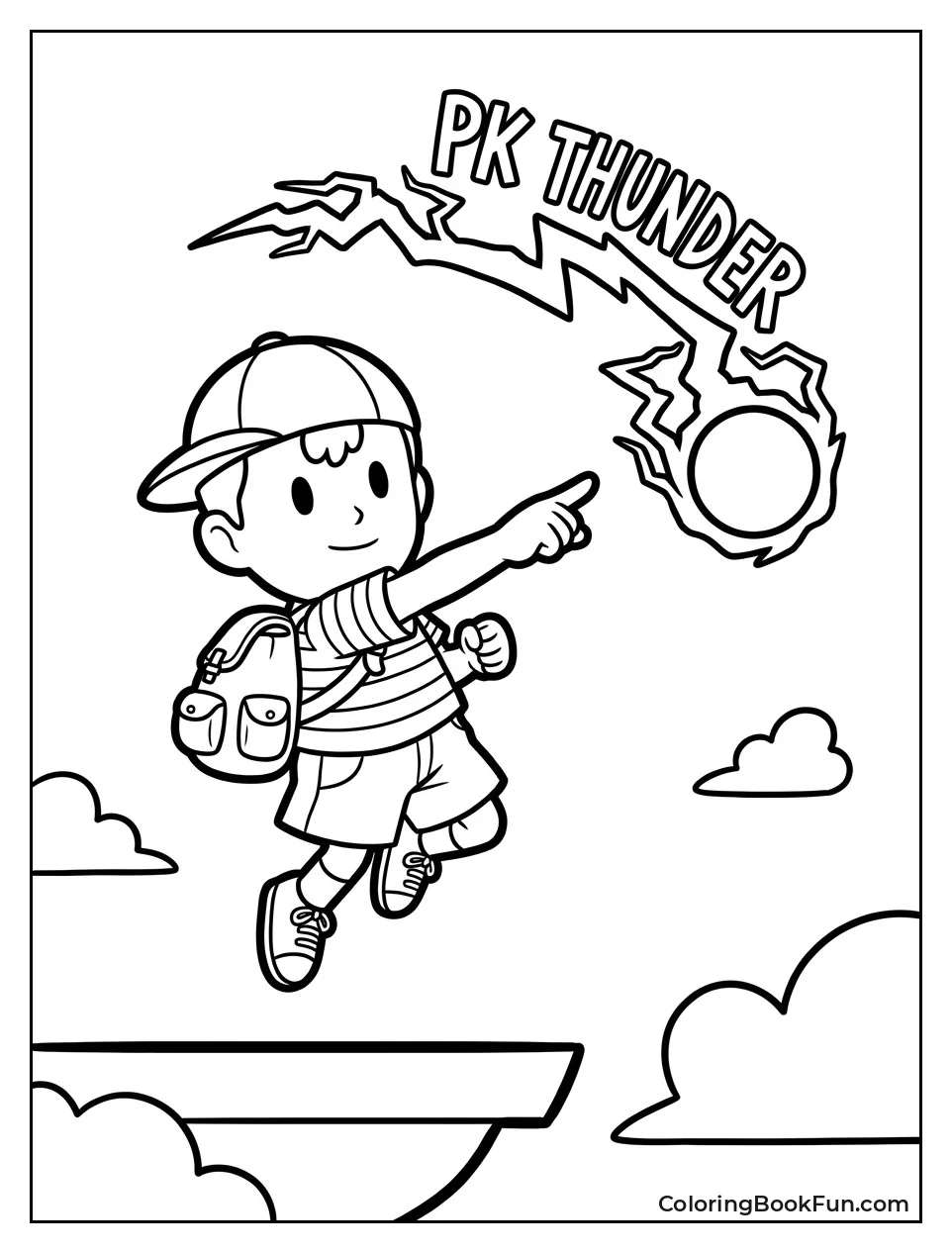 Ness Calls Down PK Thunder