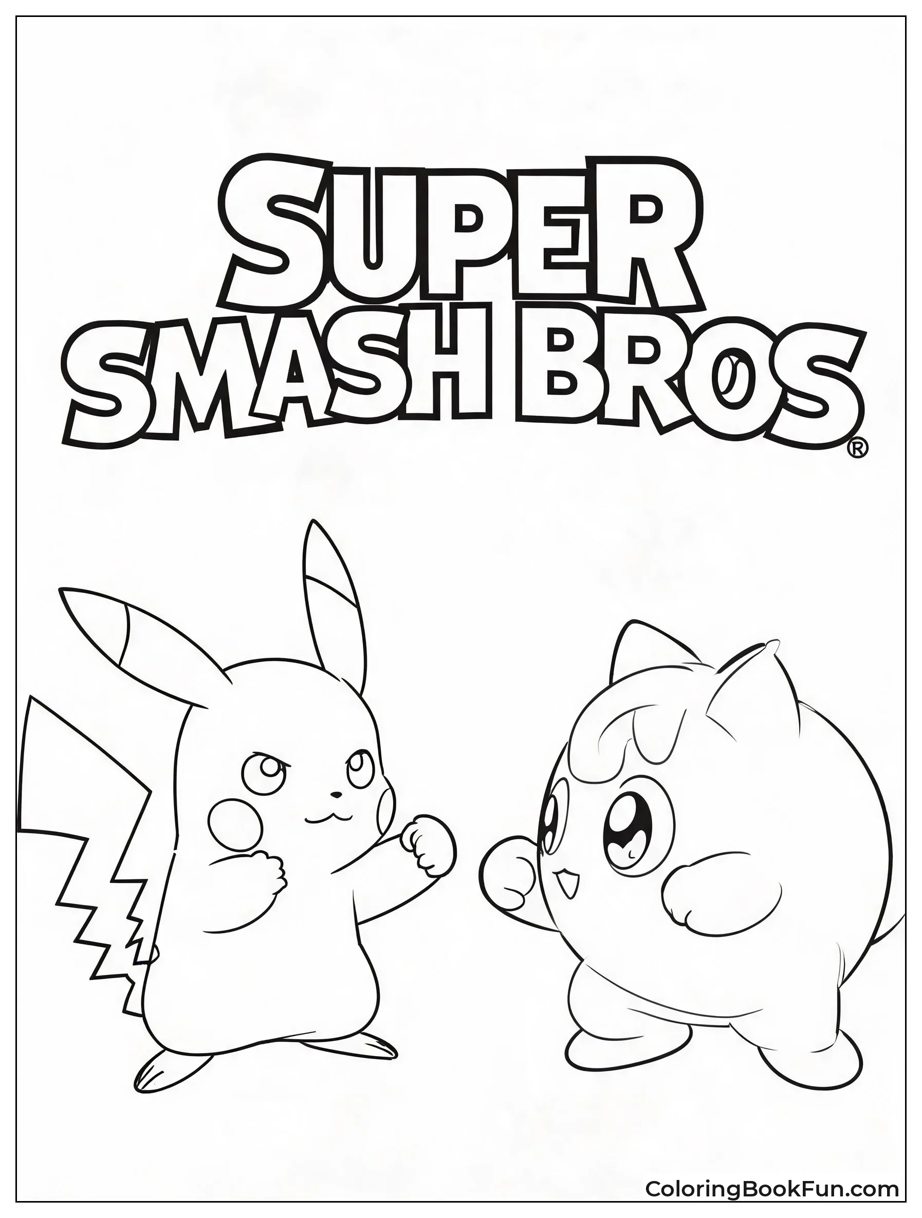 Pikachu Battles Jigglypuff in Match
