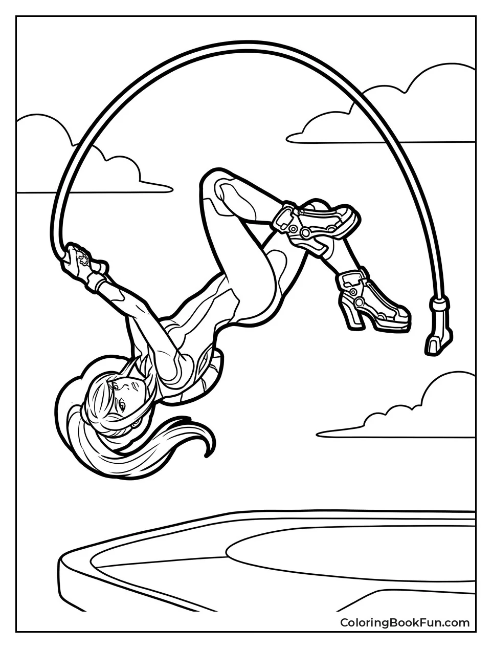 Samus Flips in Zero Suit