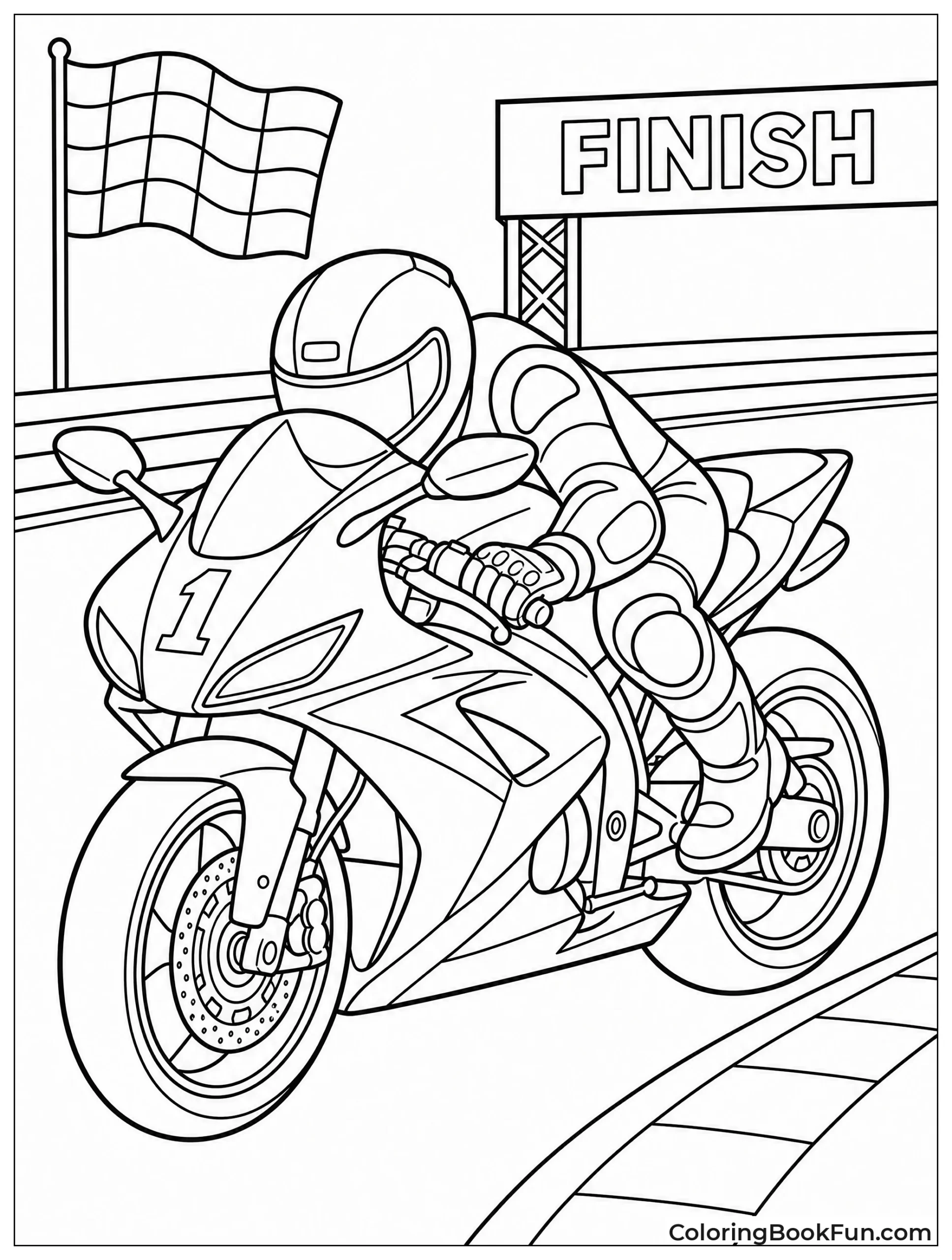 Superbike Racing on the Track