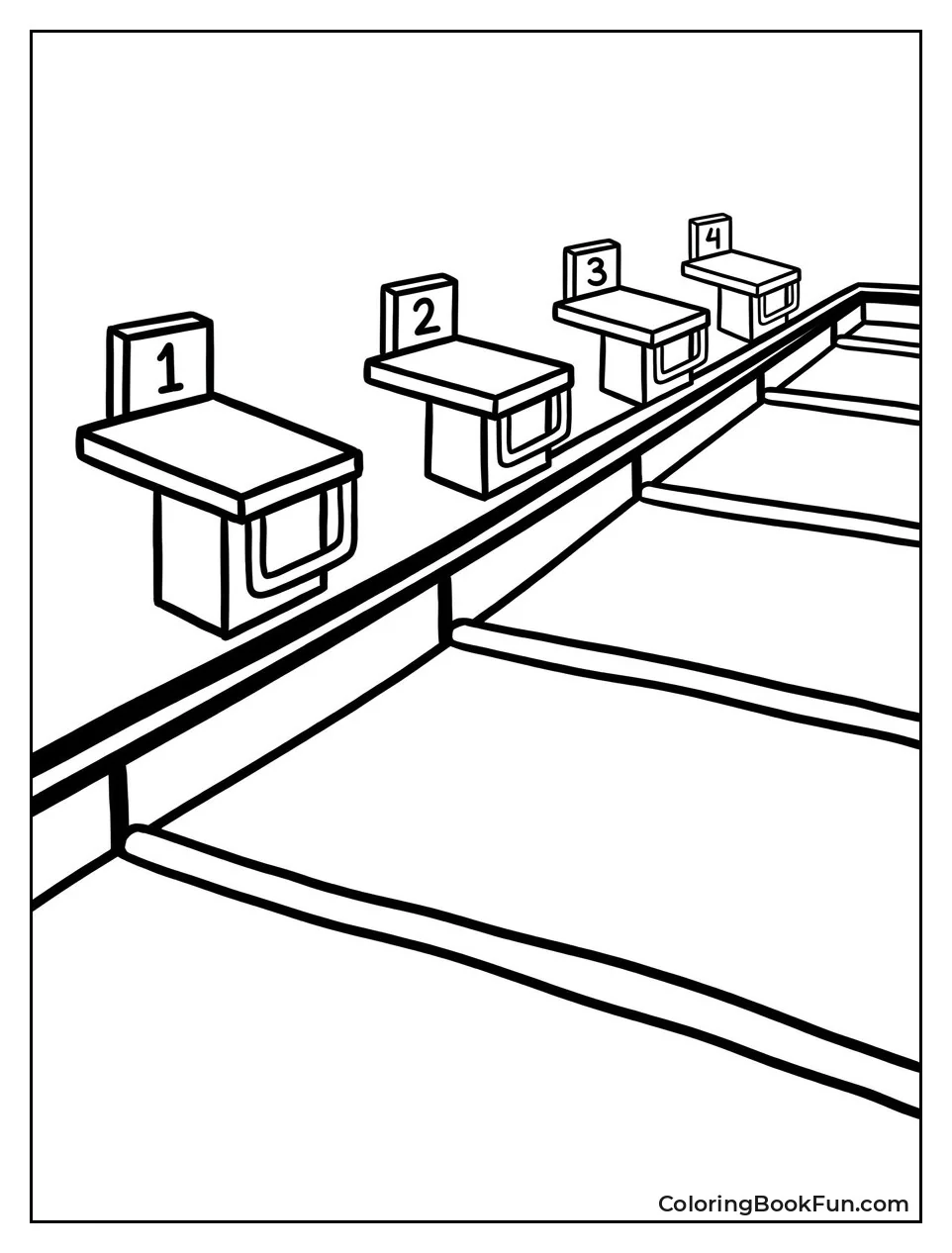 Starting Blocks at Pool