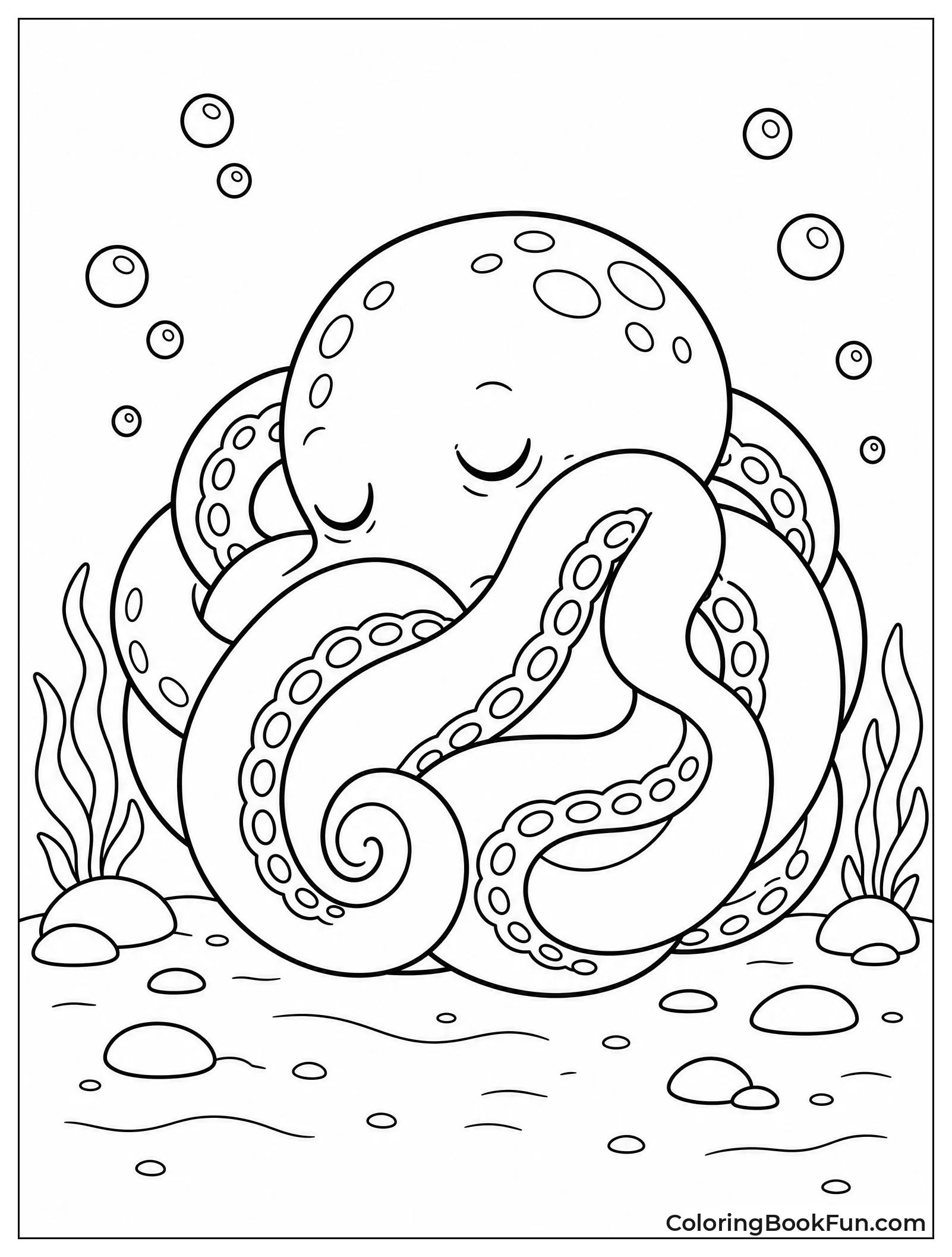 Kraken Taking a Peaceful Nap