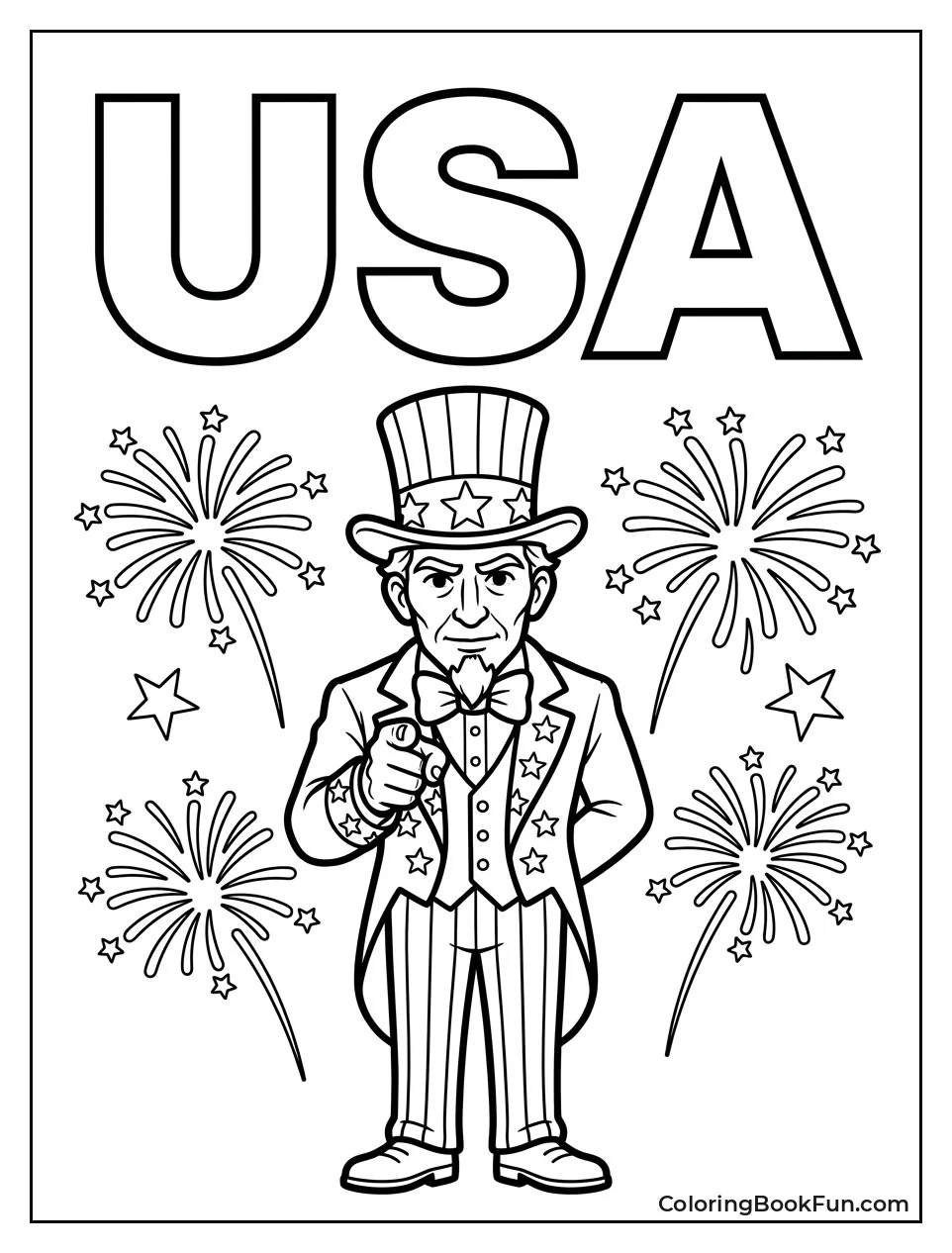 Uncle Sam Pointing Forward