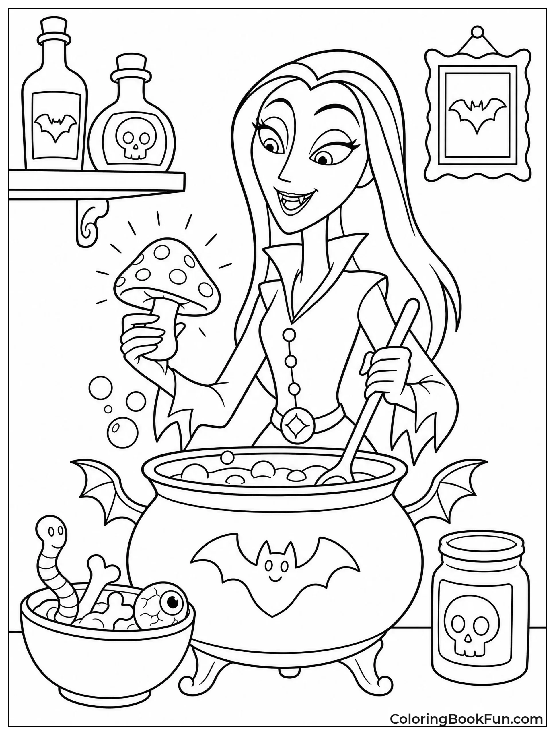 Oxana Cooks a Frightful Meal