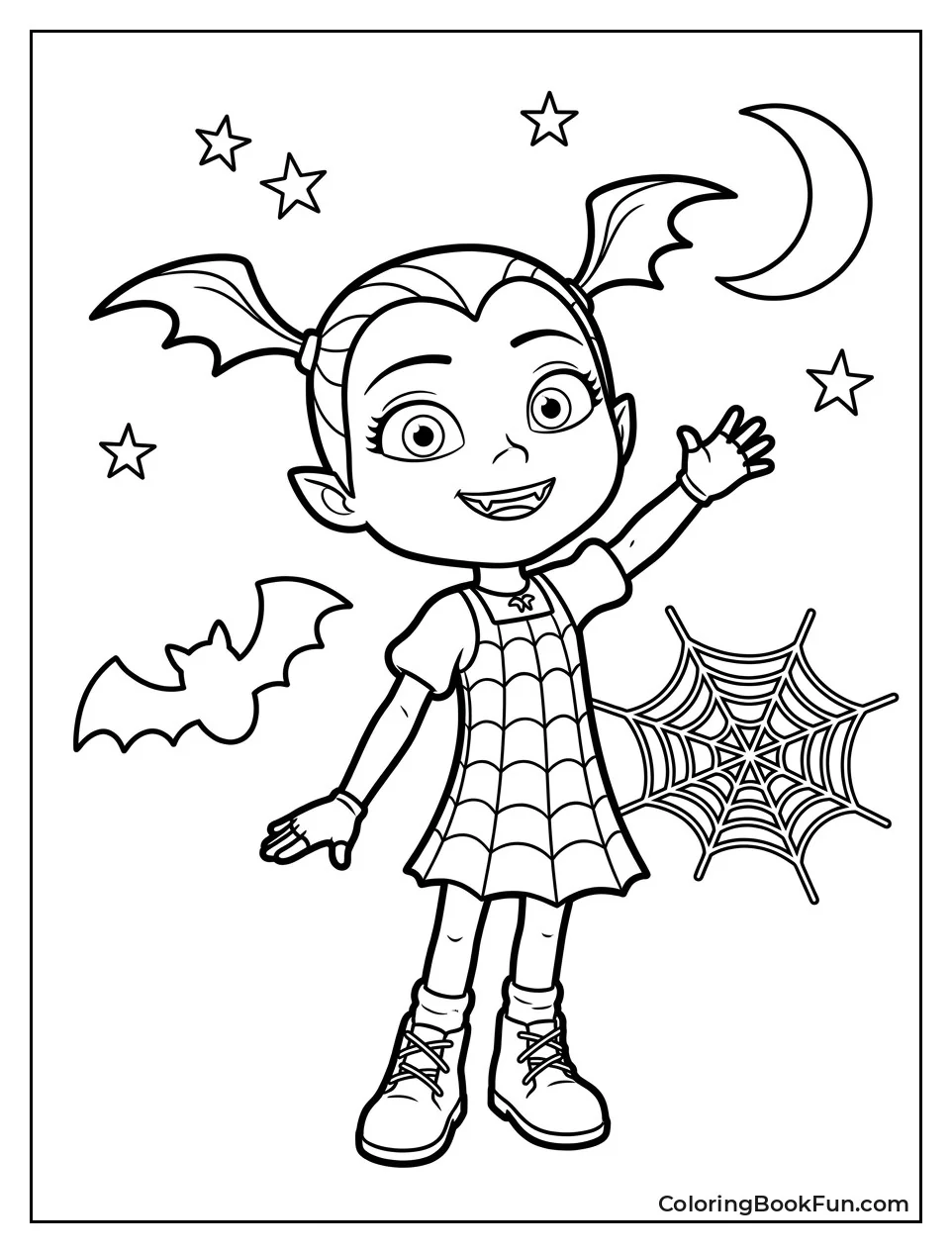 Vampirina Playing in a Fun Scene