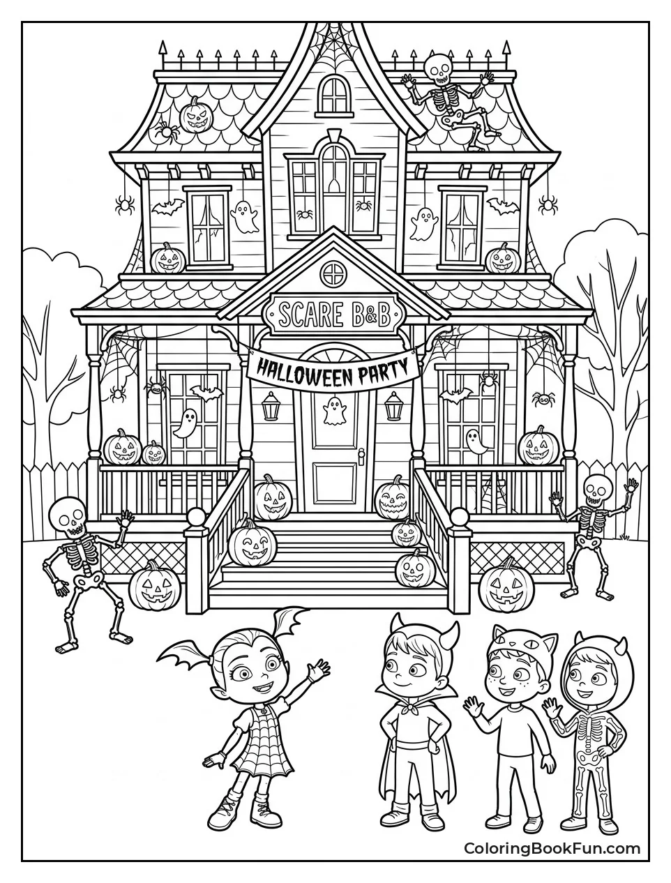 Scare B&B Gets Ready for Halloween