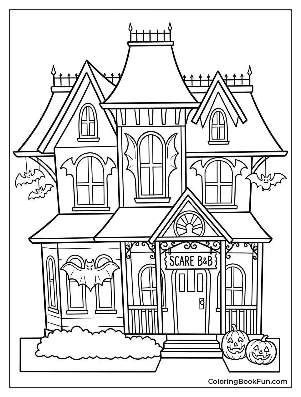 Spooky Yet Welcoming Scare B&B