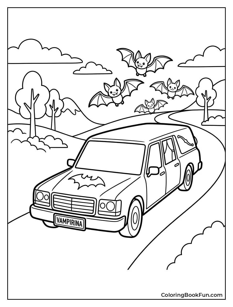 Hauntley Mobile Drives Down the Road