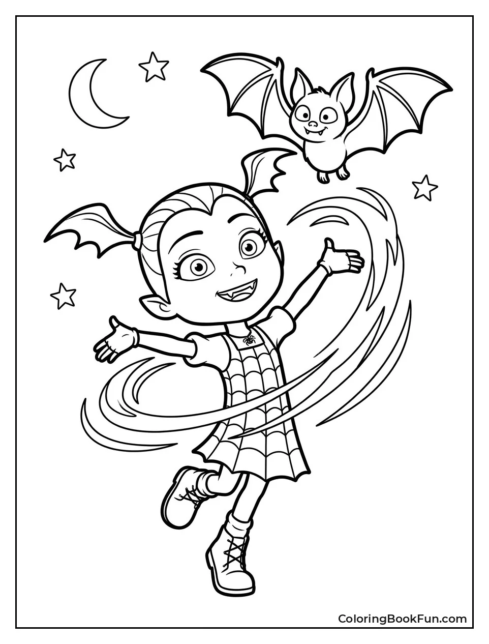Vee Spreads Her Wings as a Bat