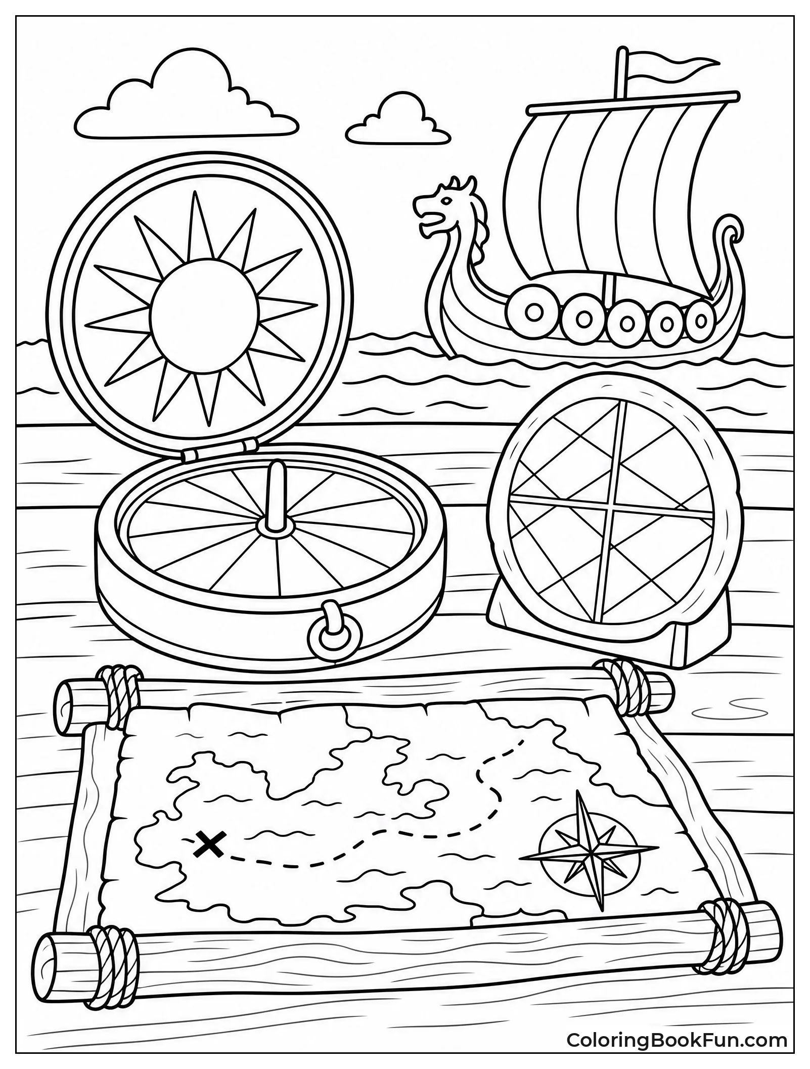 Navigation Tools for Viking Sailors