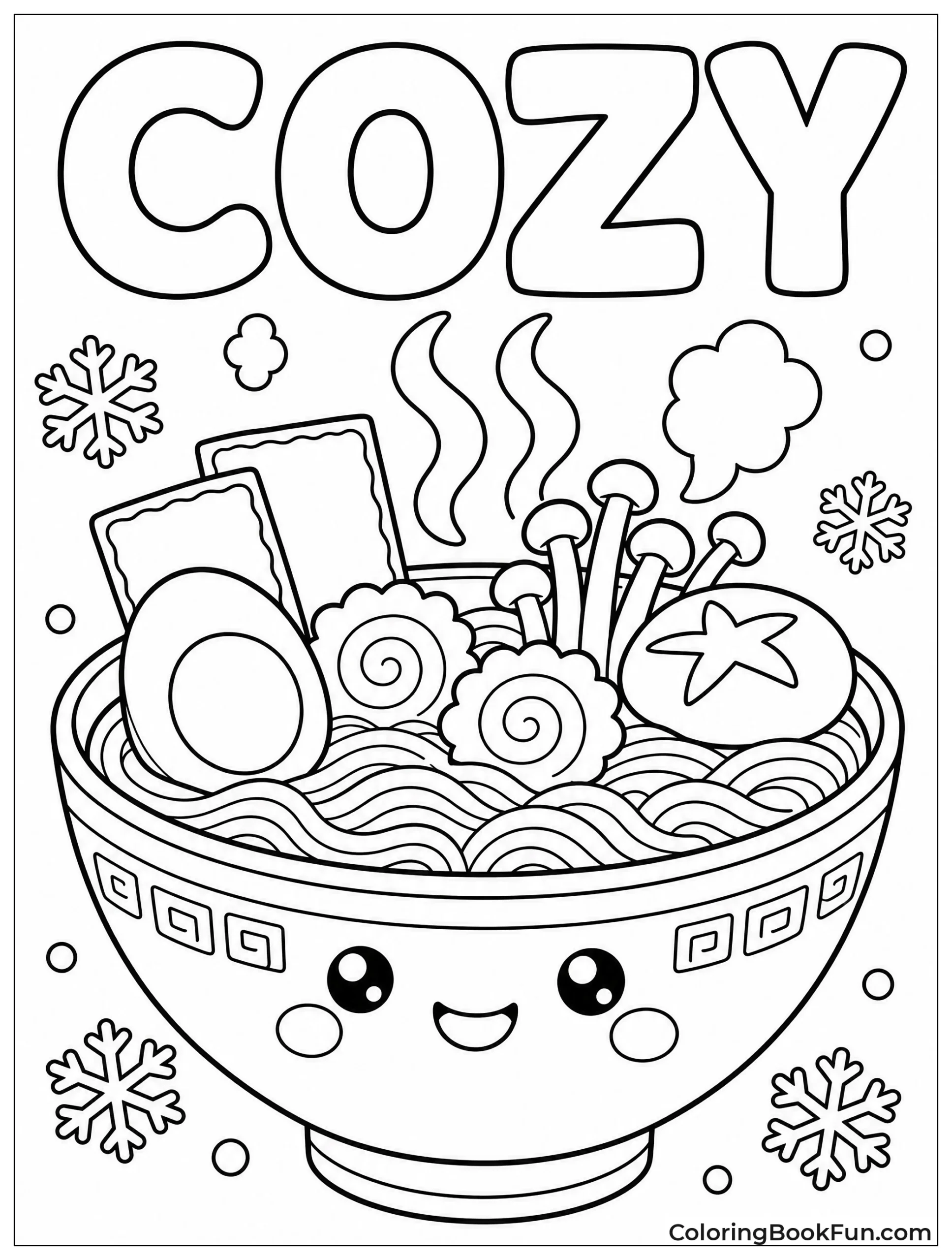 Steaming Ramen for Winter Warmth