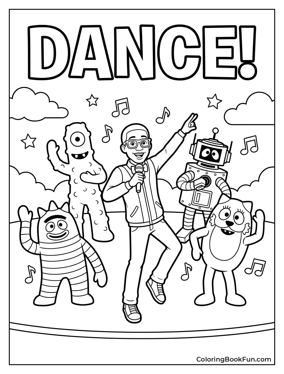 Group Dances to the Music