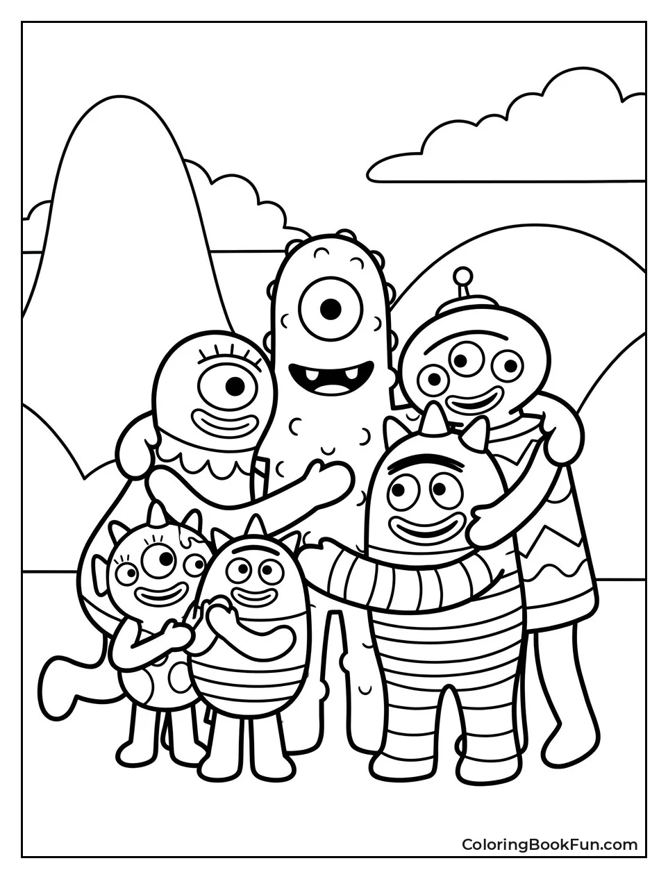 Muno Shares a Family Hug