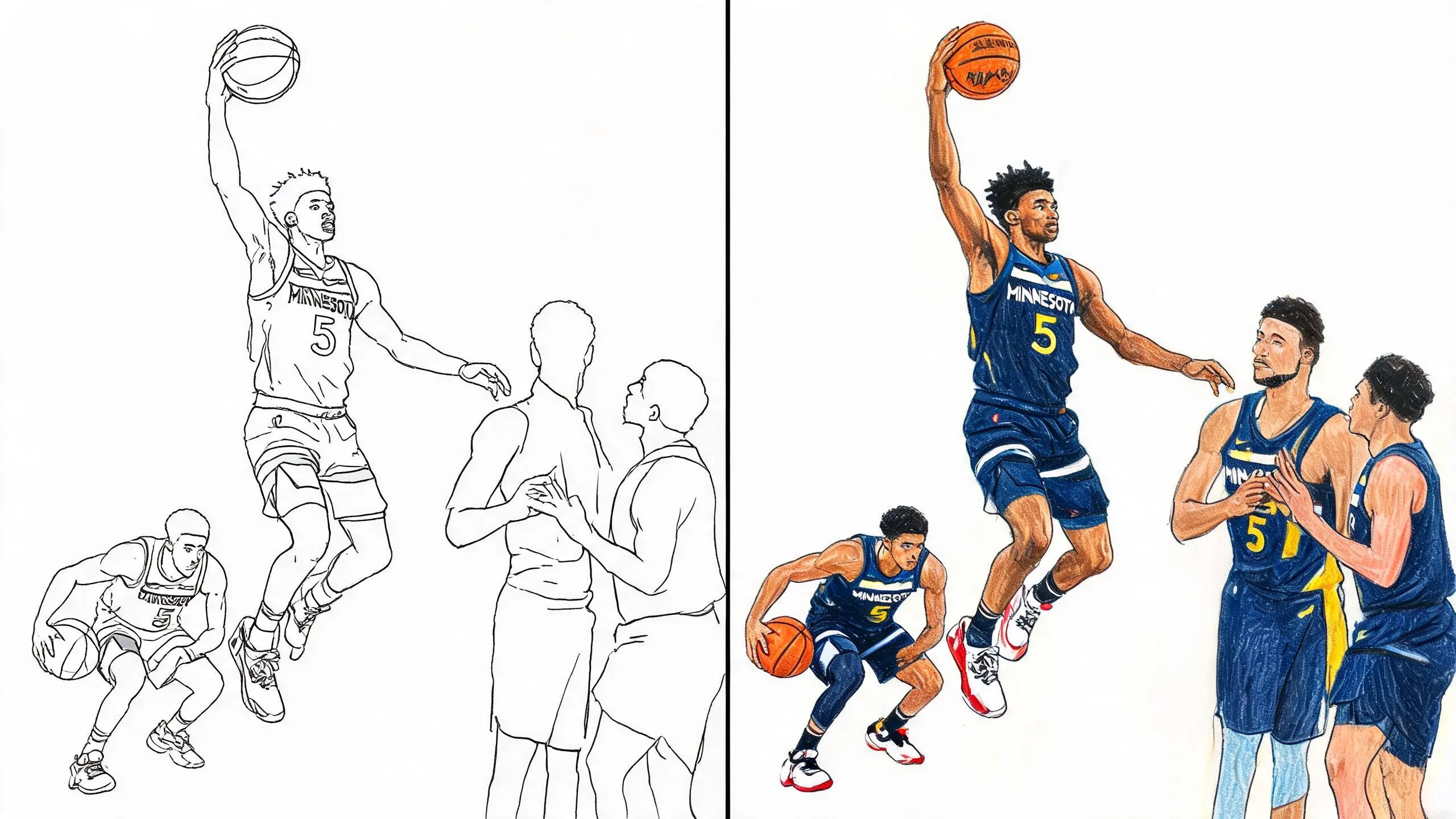 38 Anthony Edwards Coloring Pages (Free PDFs)