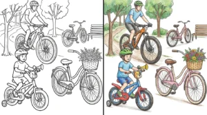 bike coloring pages
