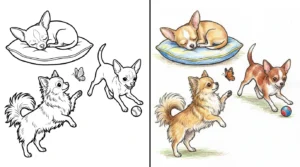 chihuahua coloring pages