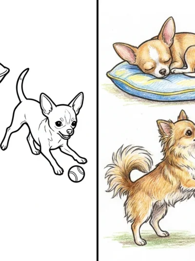 Chihuahua coloring pages