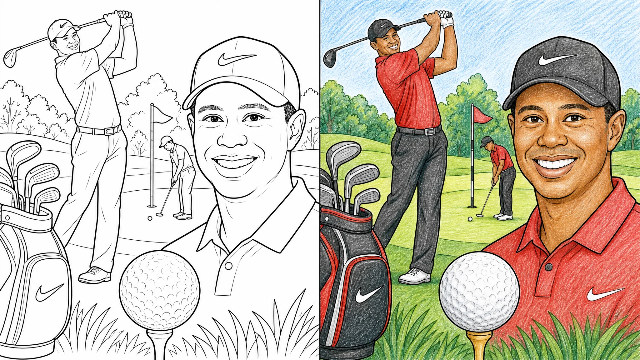 43 Golf Coloring Pages (Free PDFs)