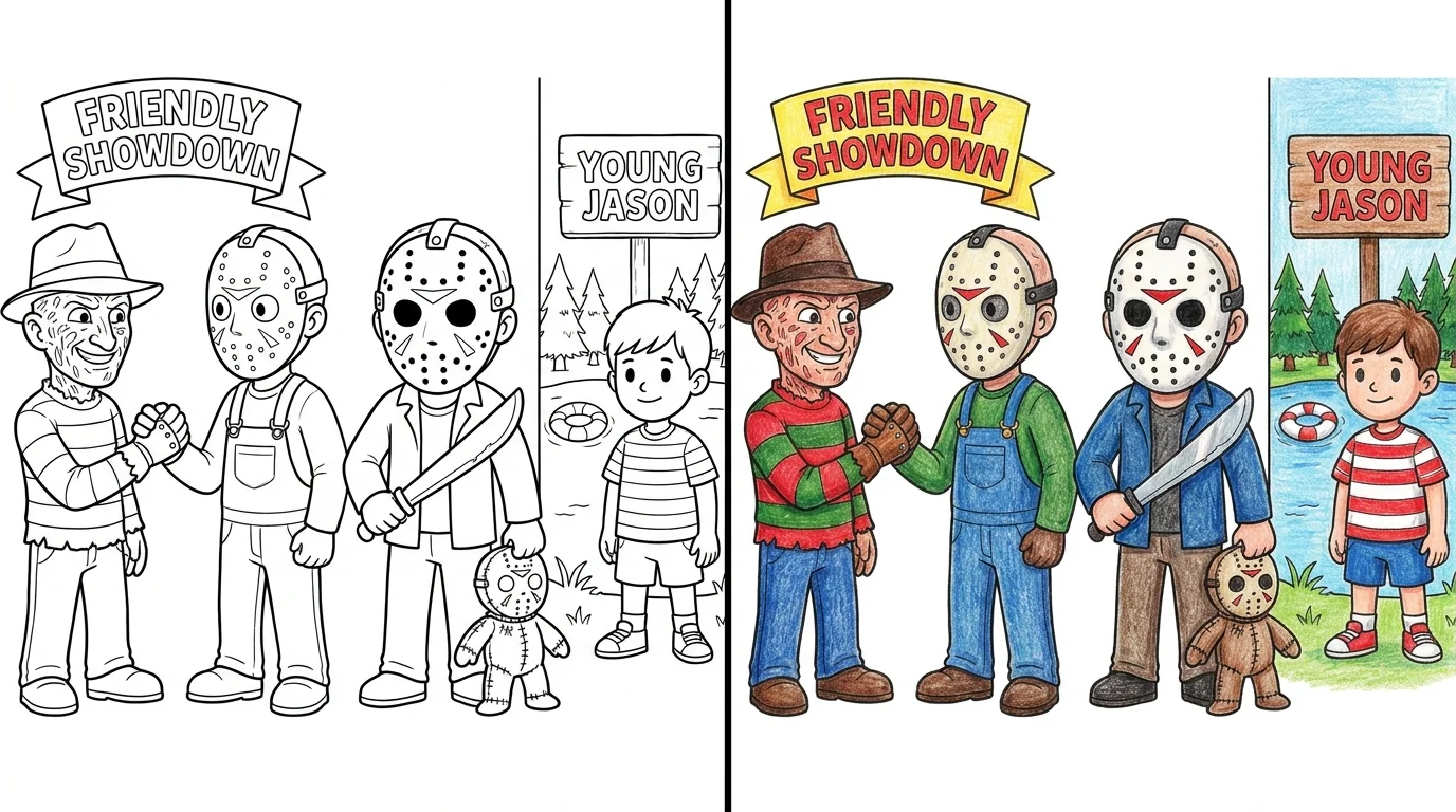 49 Jason Voorhees Coloring Pages (Free PDFs)