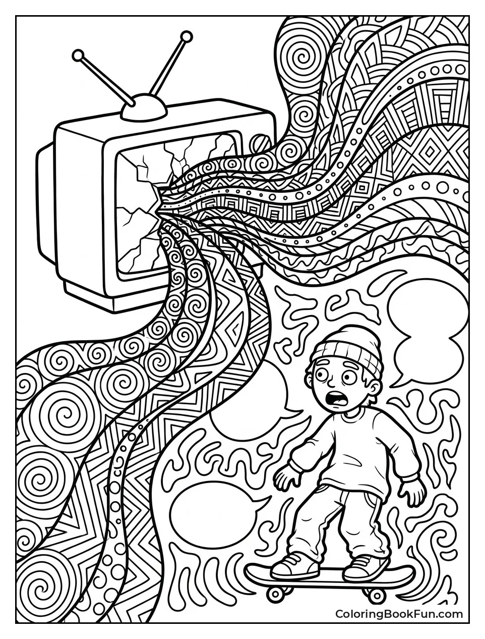 Tv Screen Leaks Tangled Static