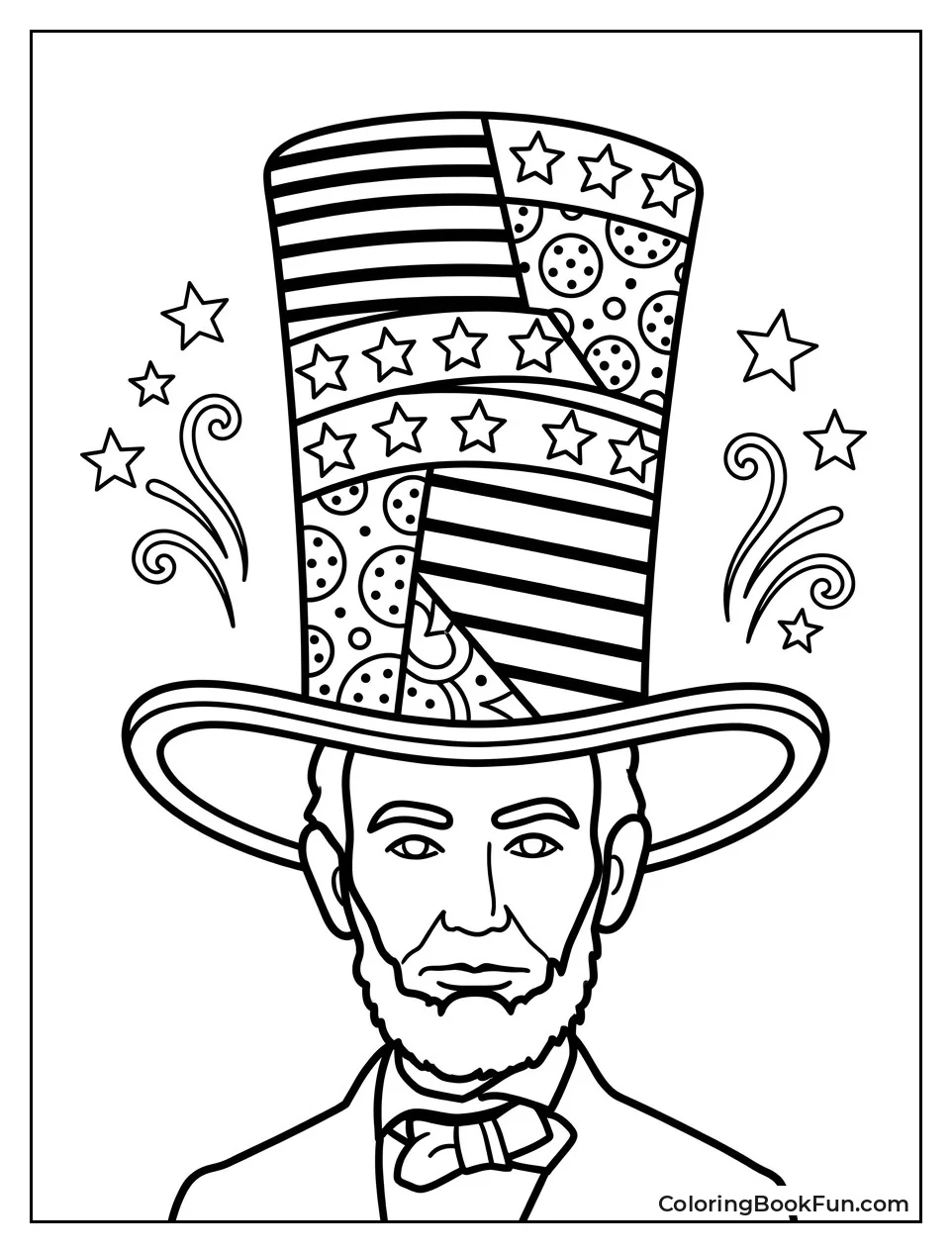 Patterned Hat for Lincoln