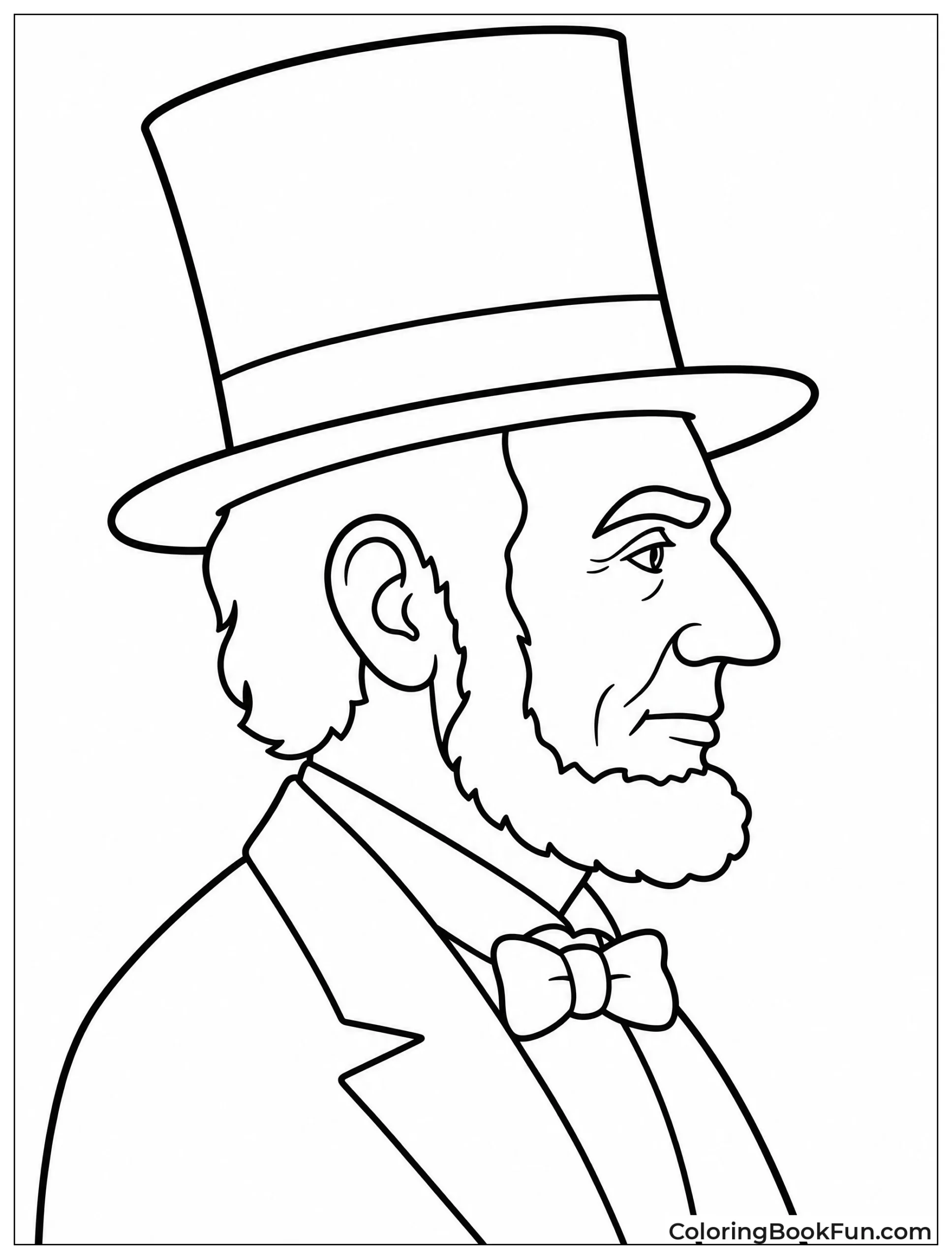 Simple Lincoln Side Profile