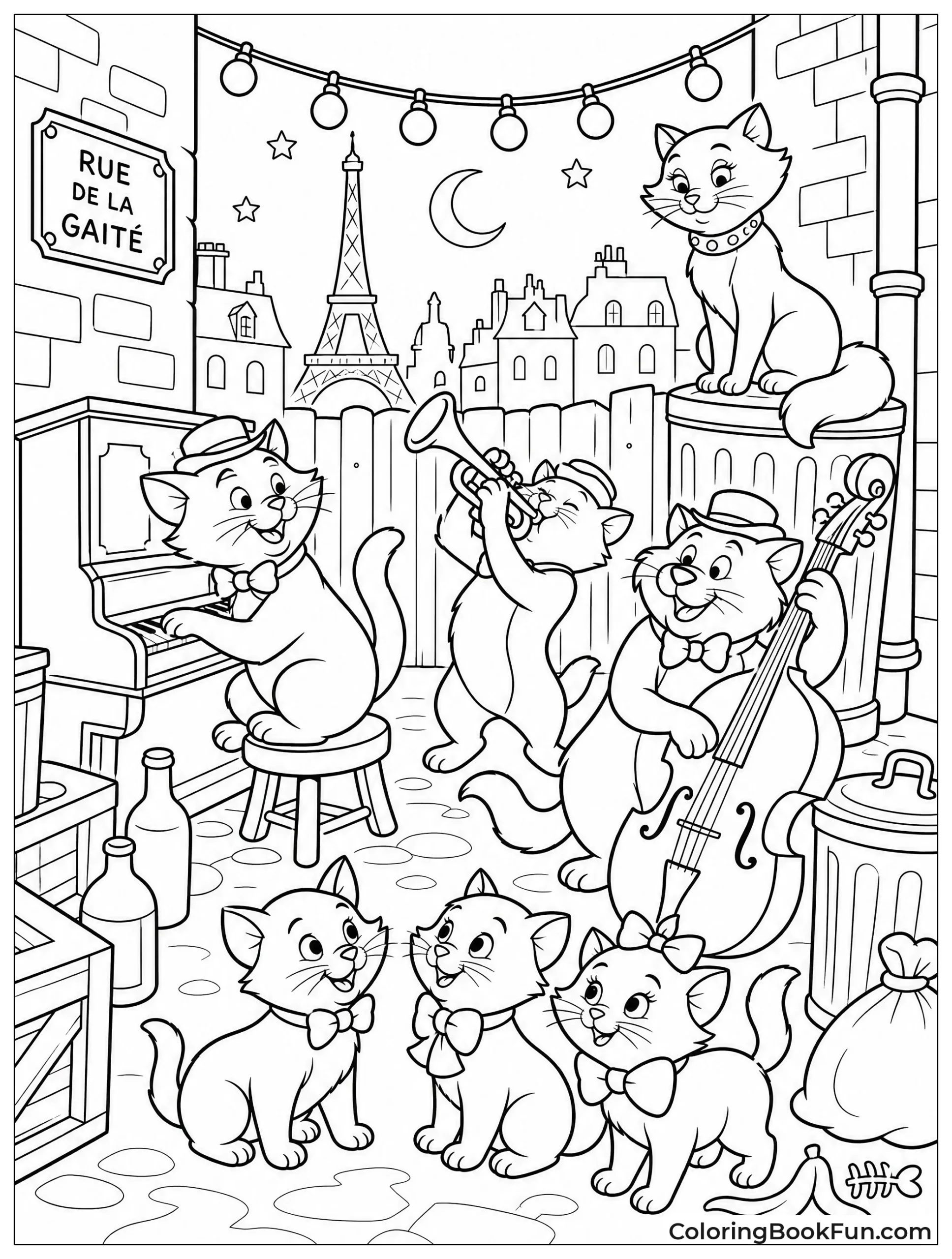 Alley Cats Gathering in the Hideout