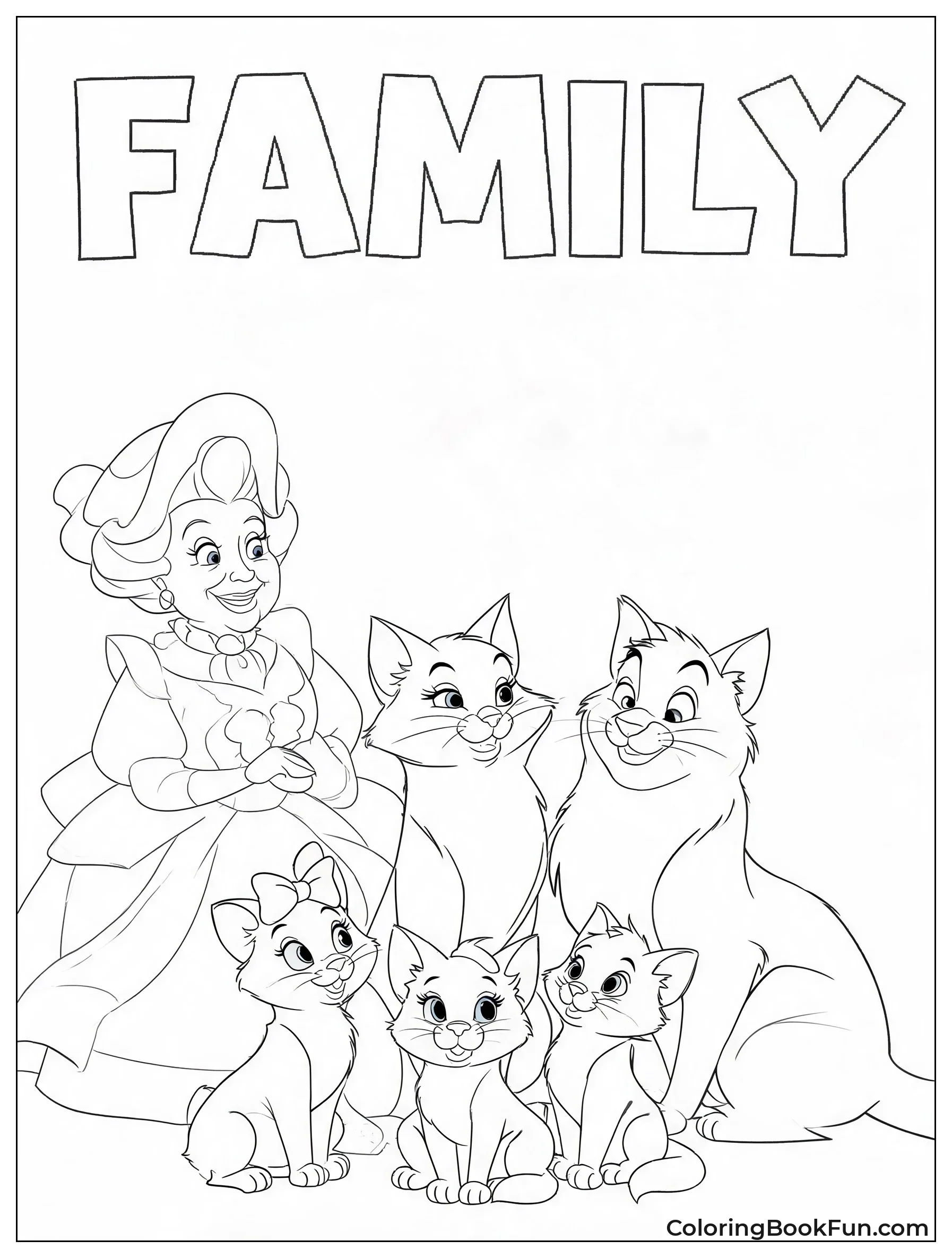Family Gathered for a Big Hug