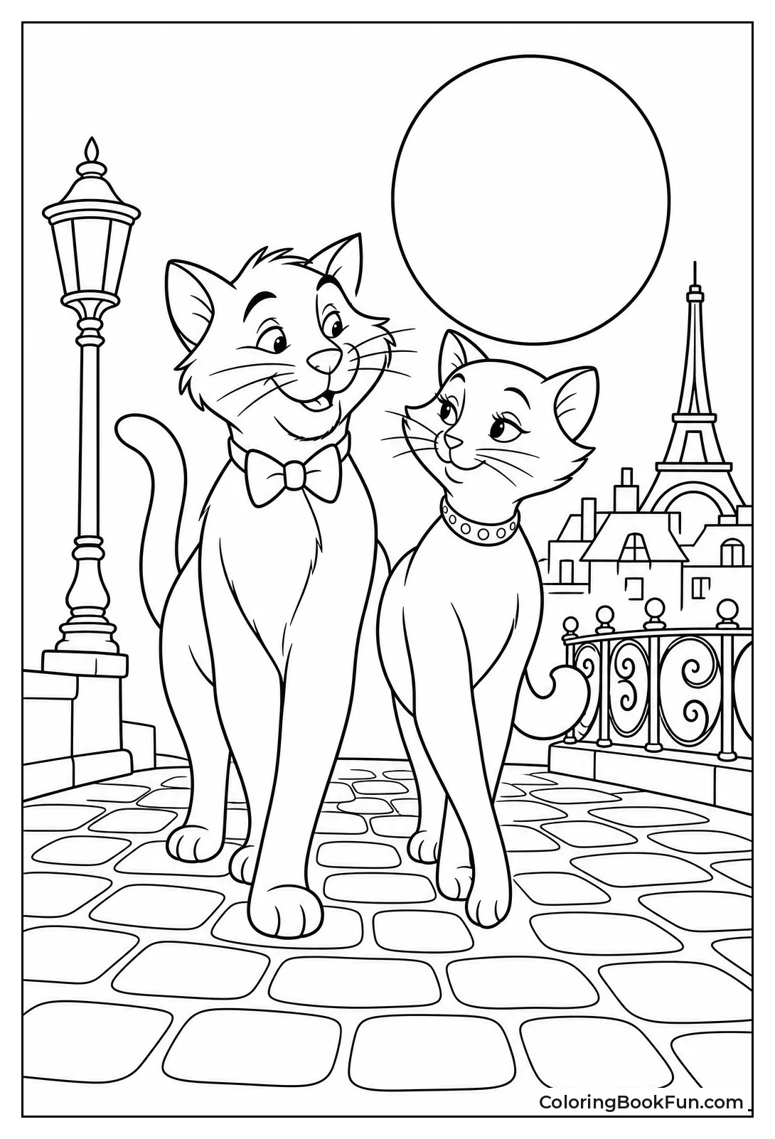 O'malley and Duchess under the Moon