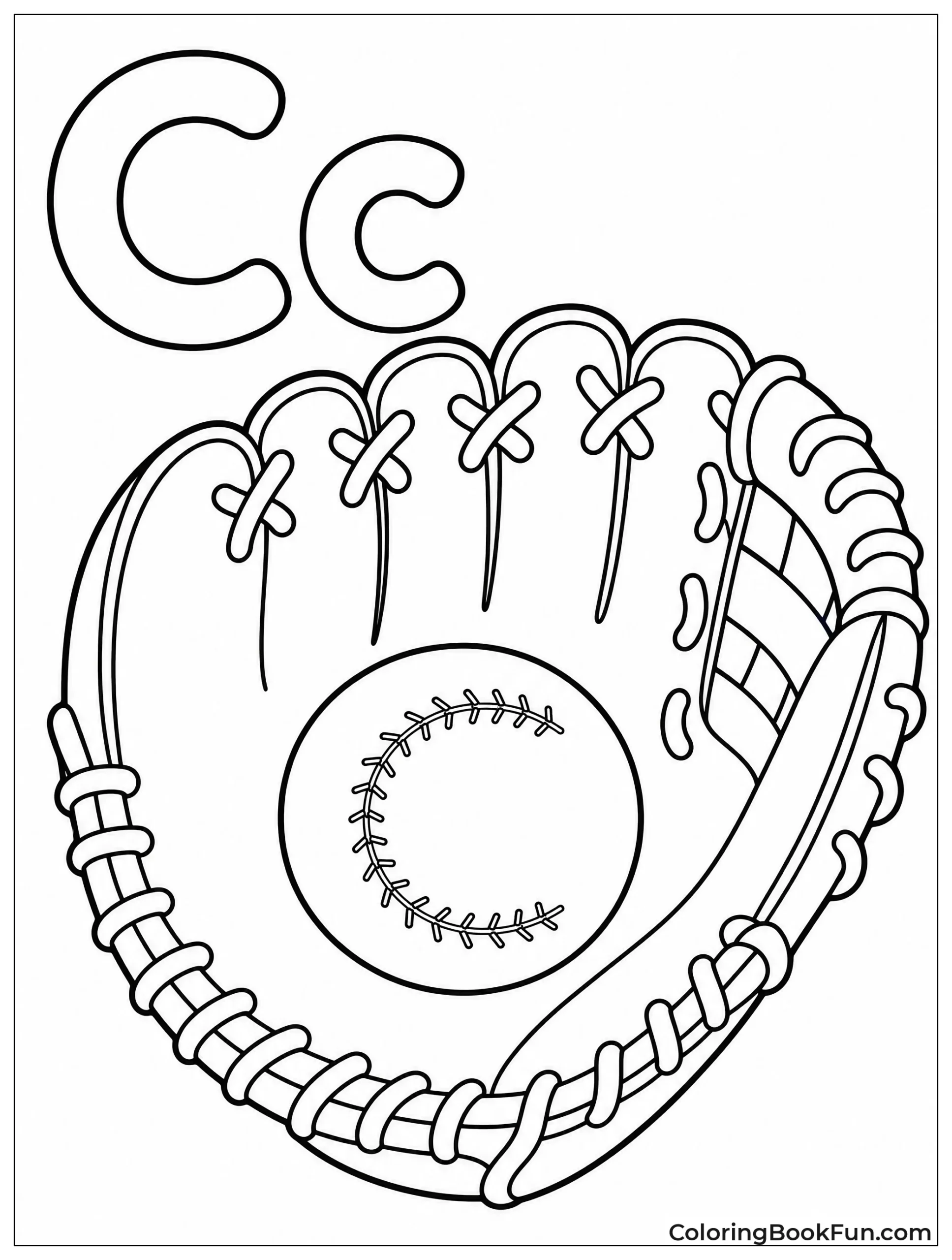 Baseball Shows C on Stitching