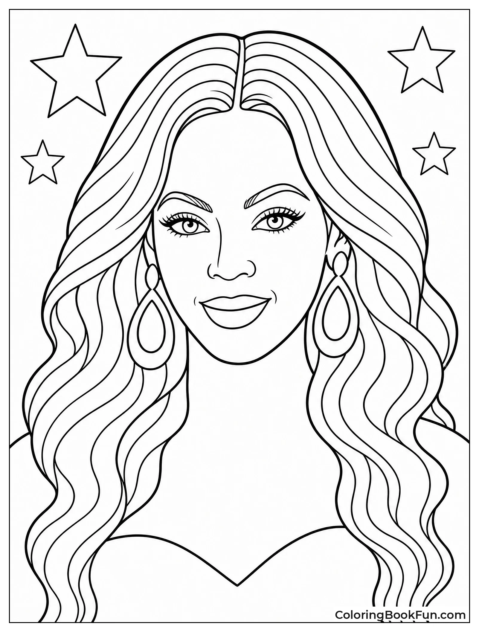 Beyoncé Knowles Shows Her Hairstyle