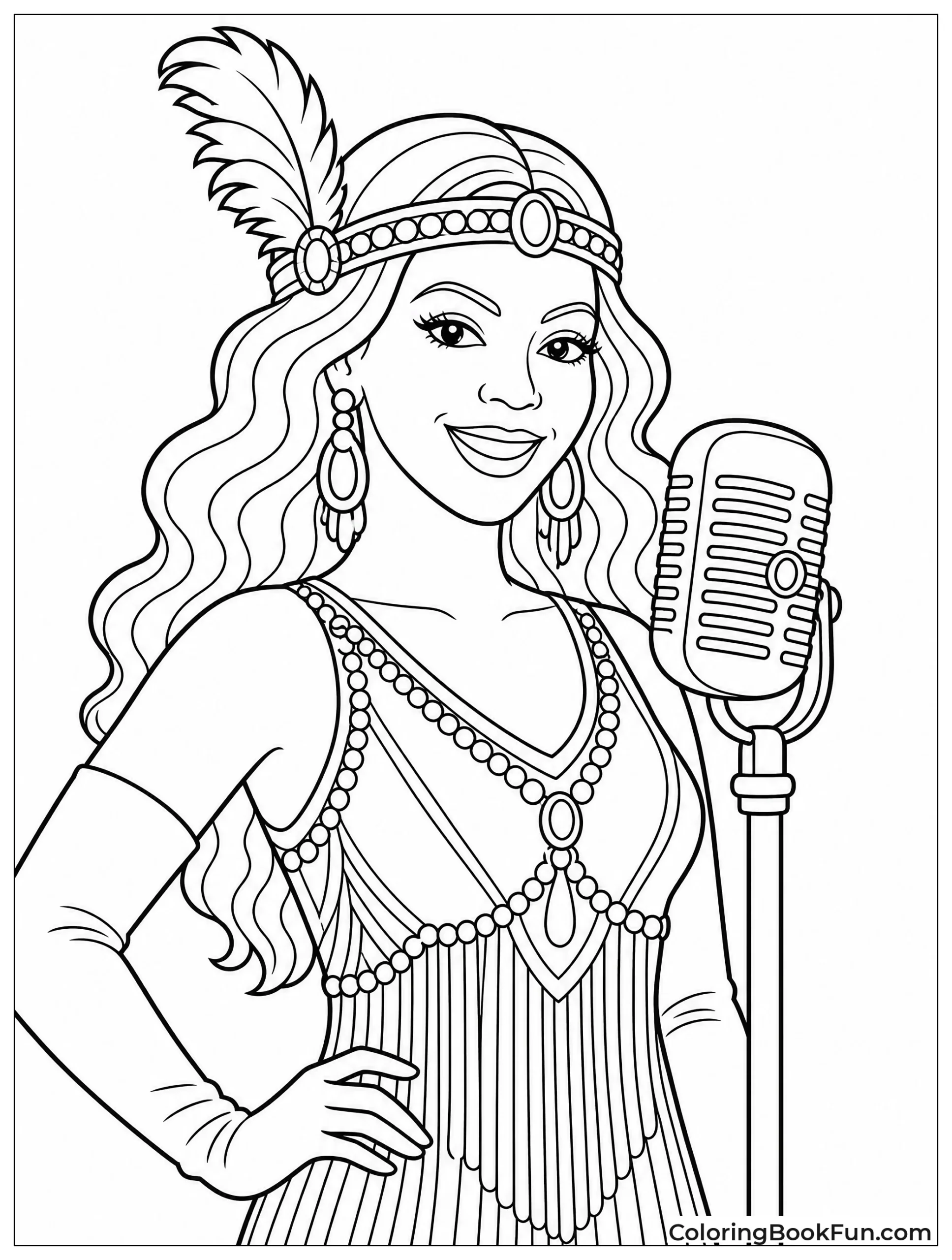 Beyoncé as a Vintage Jazz Singer