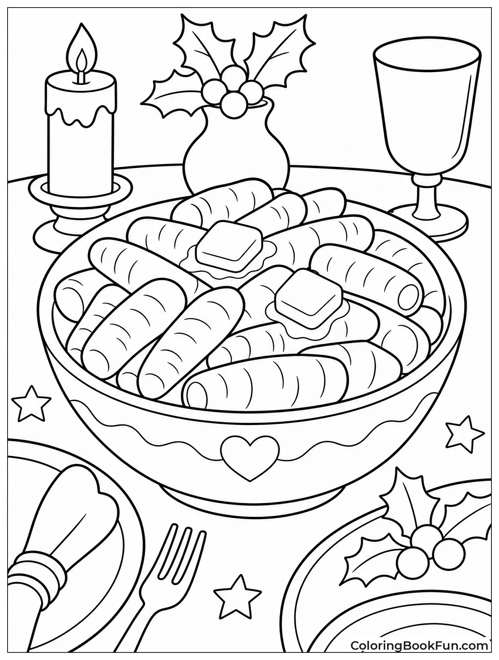 Bowl of Buttered Carrots