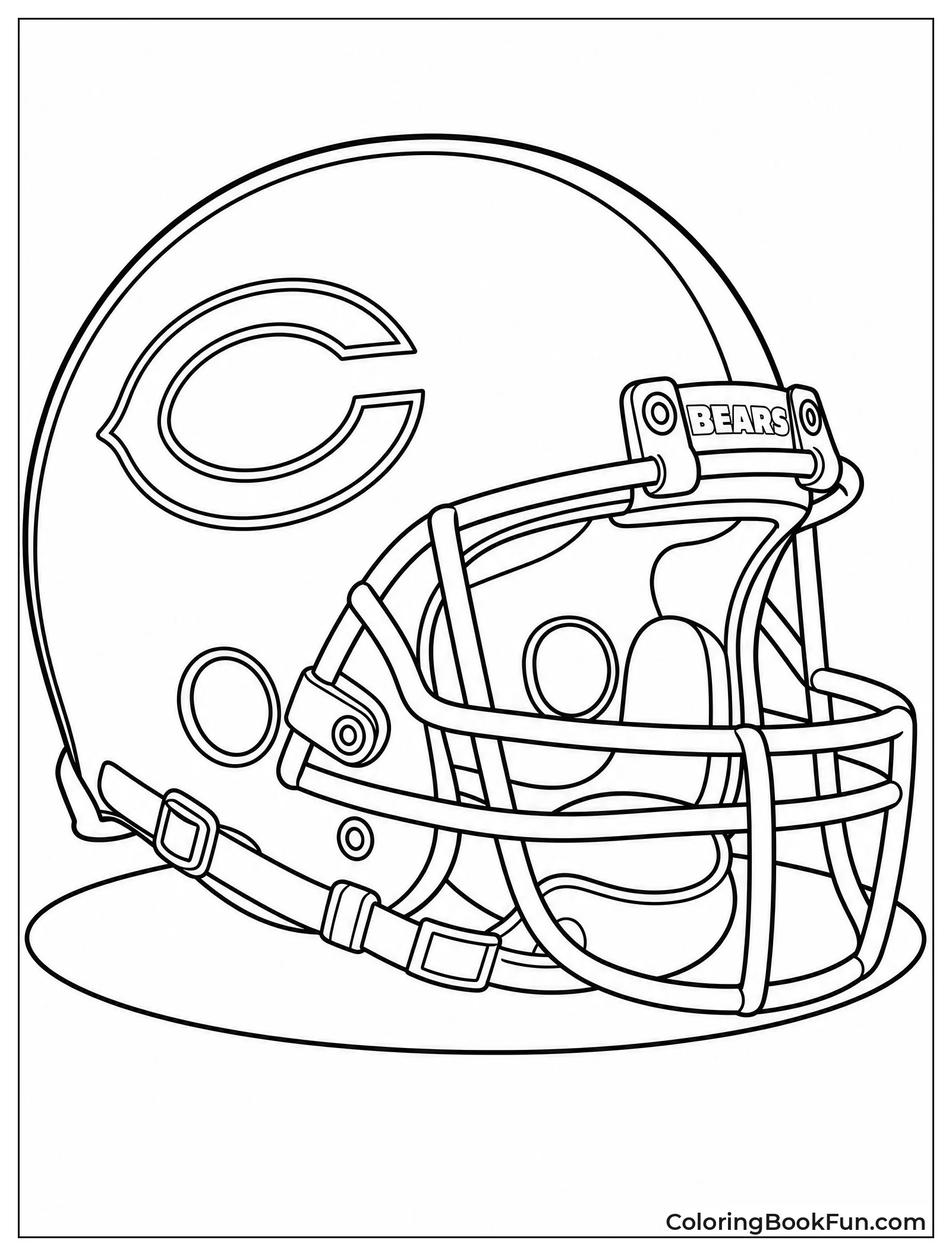 Helmet Shows Navy and Orange